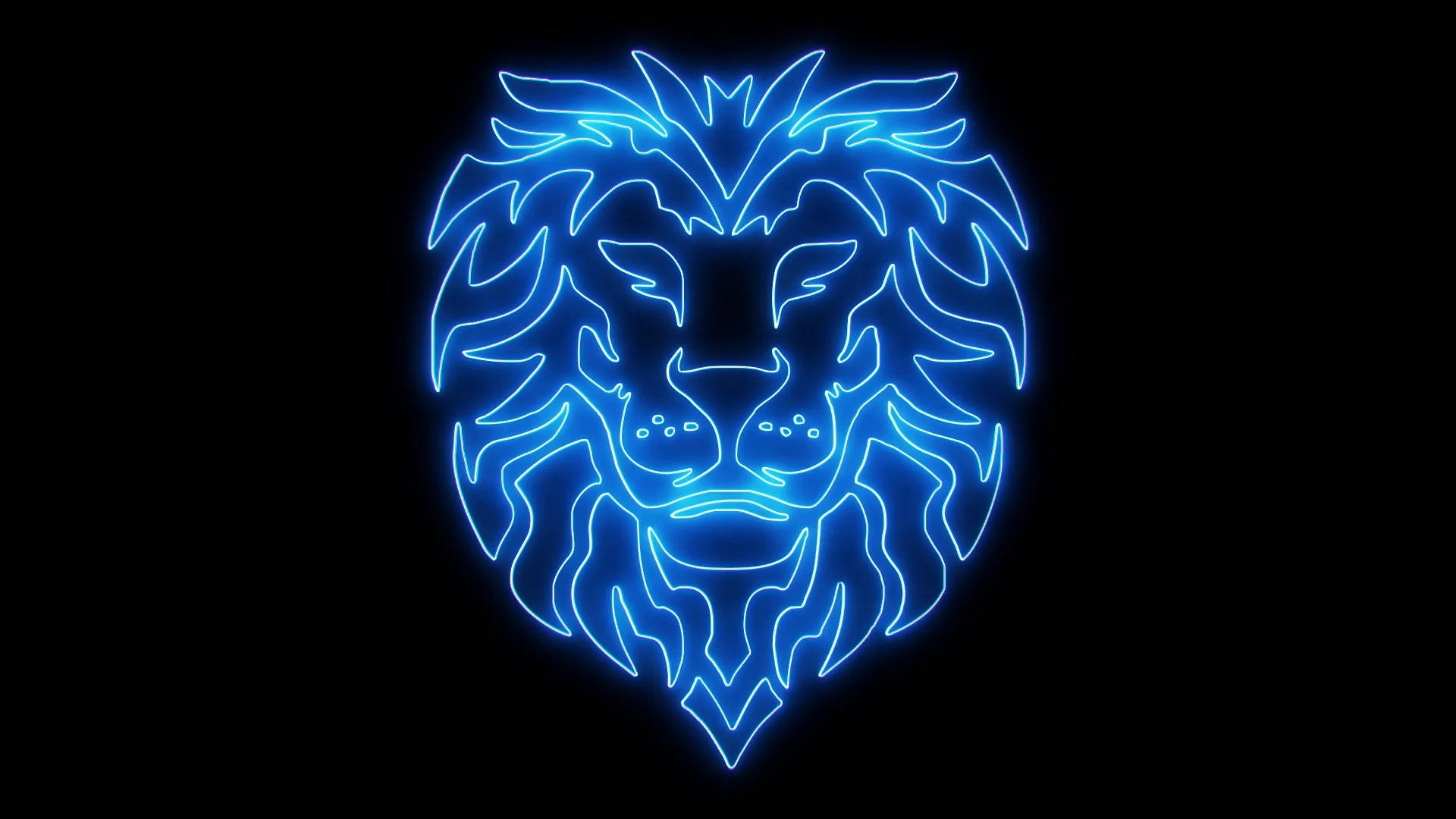 Neon Lion Wallpapers