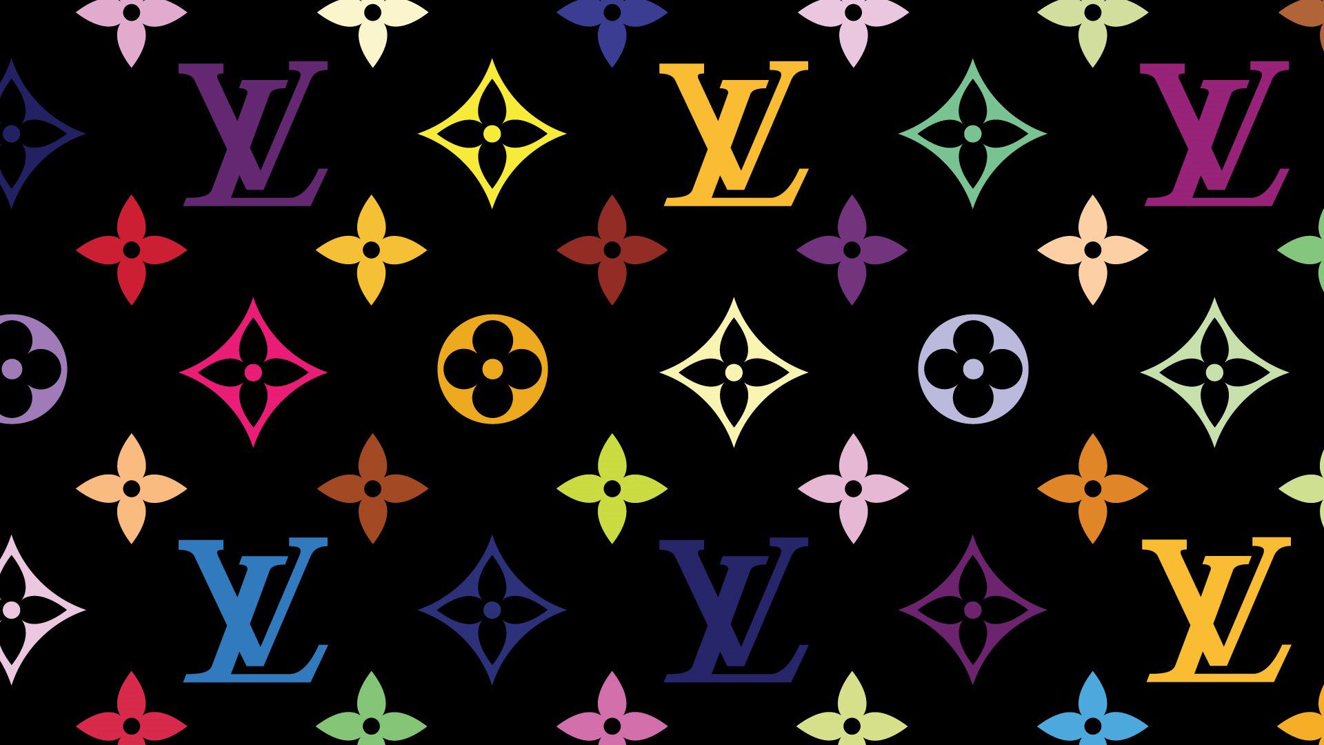 Neon Louis Vuitton Wallpapers