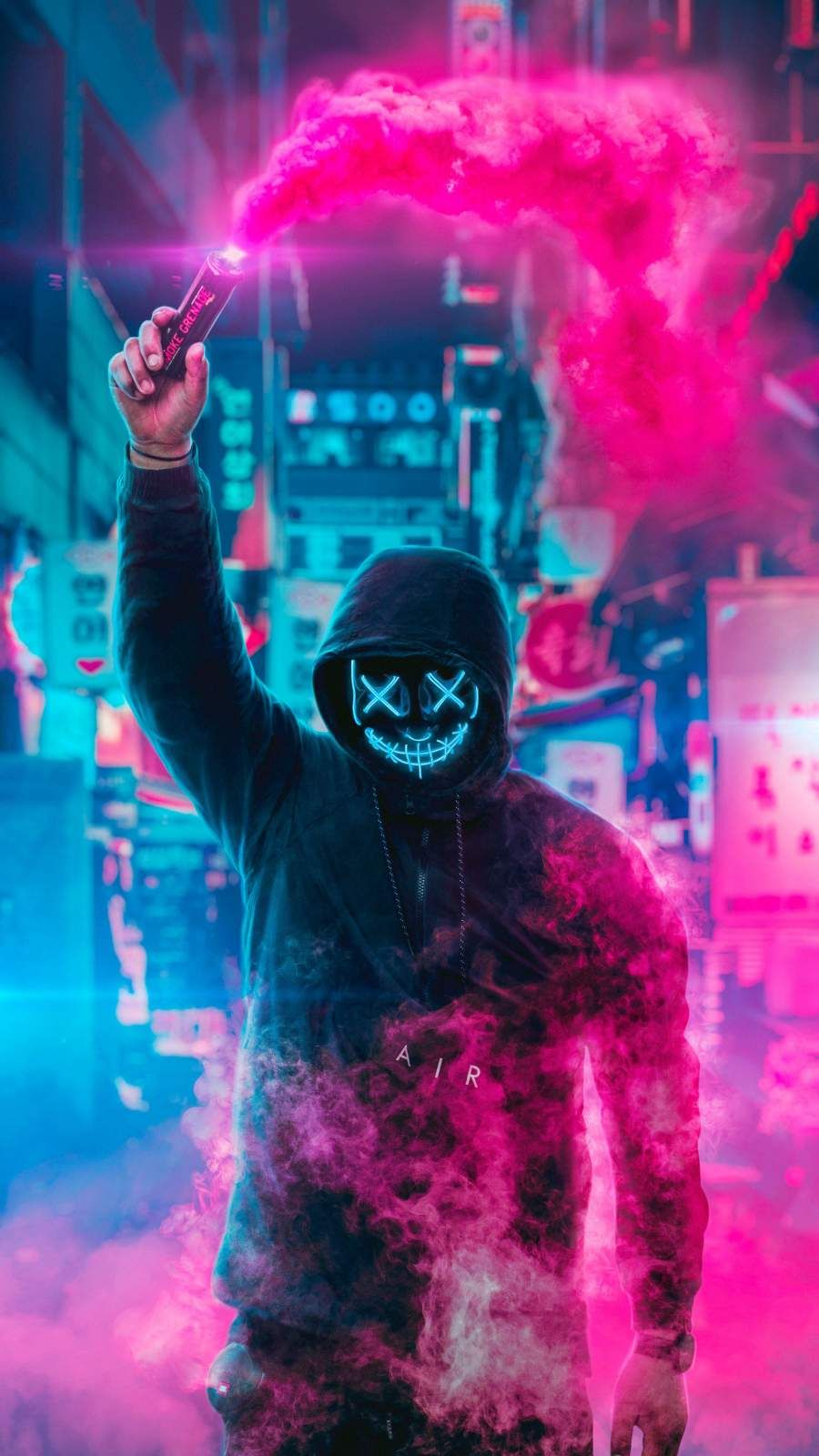 Neon Mask Wallpapers