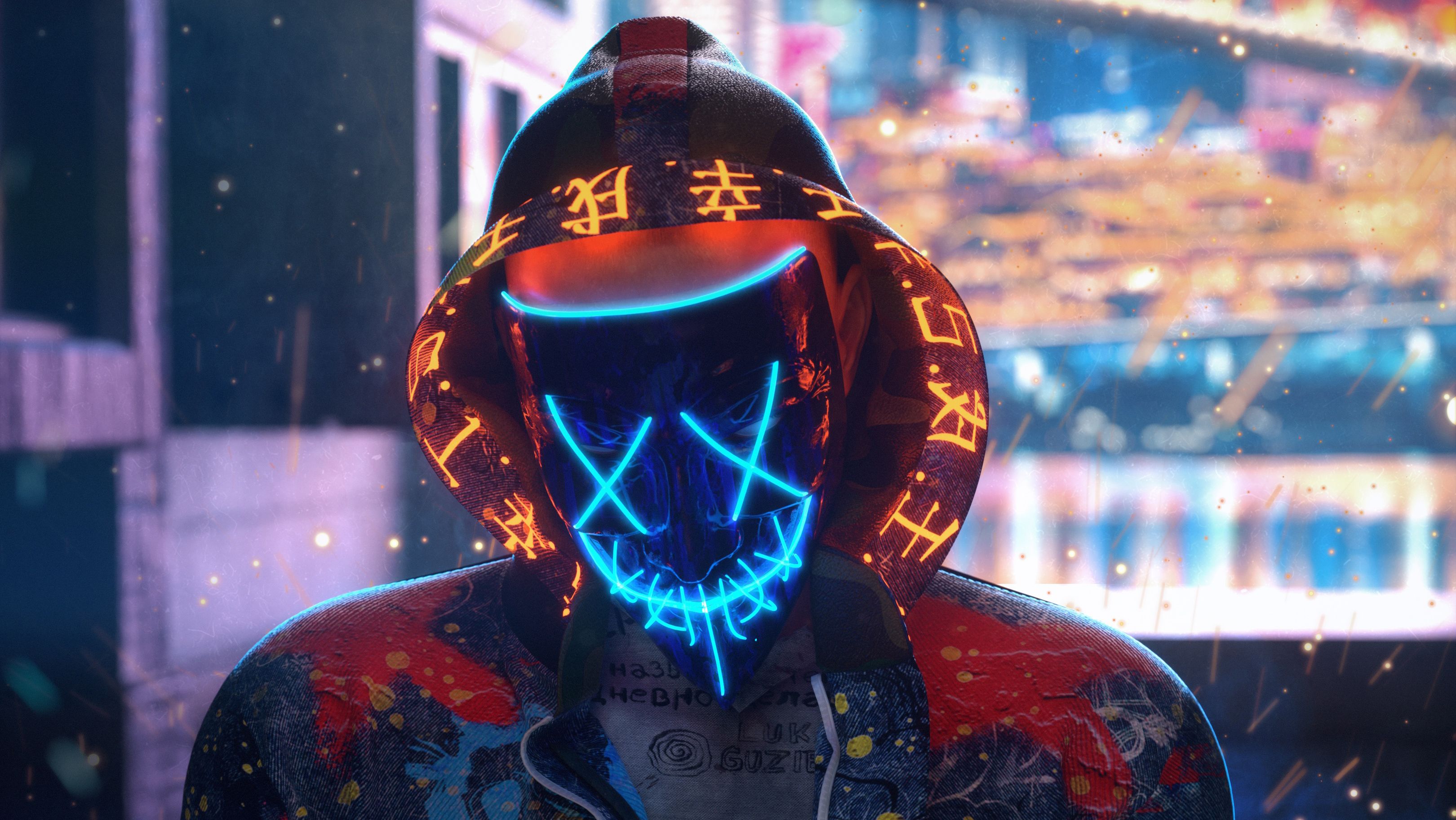 Neon Mask Wallpapers