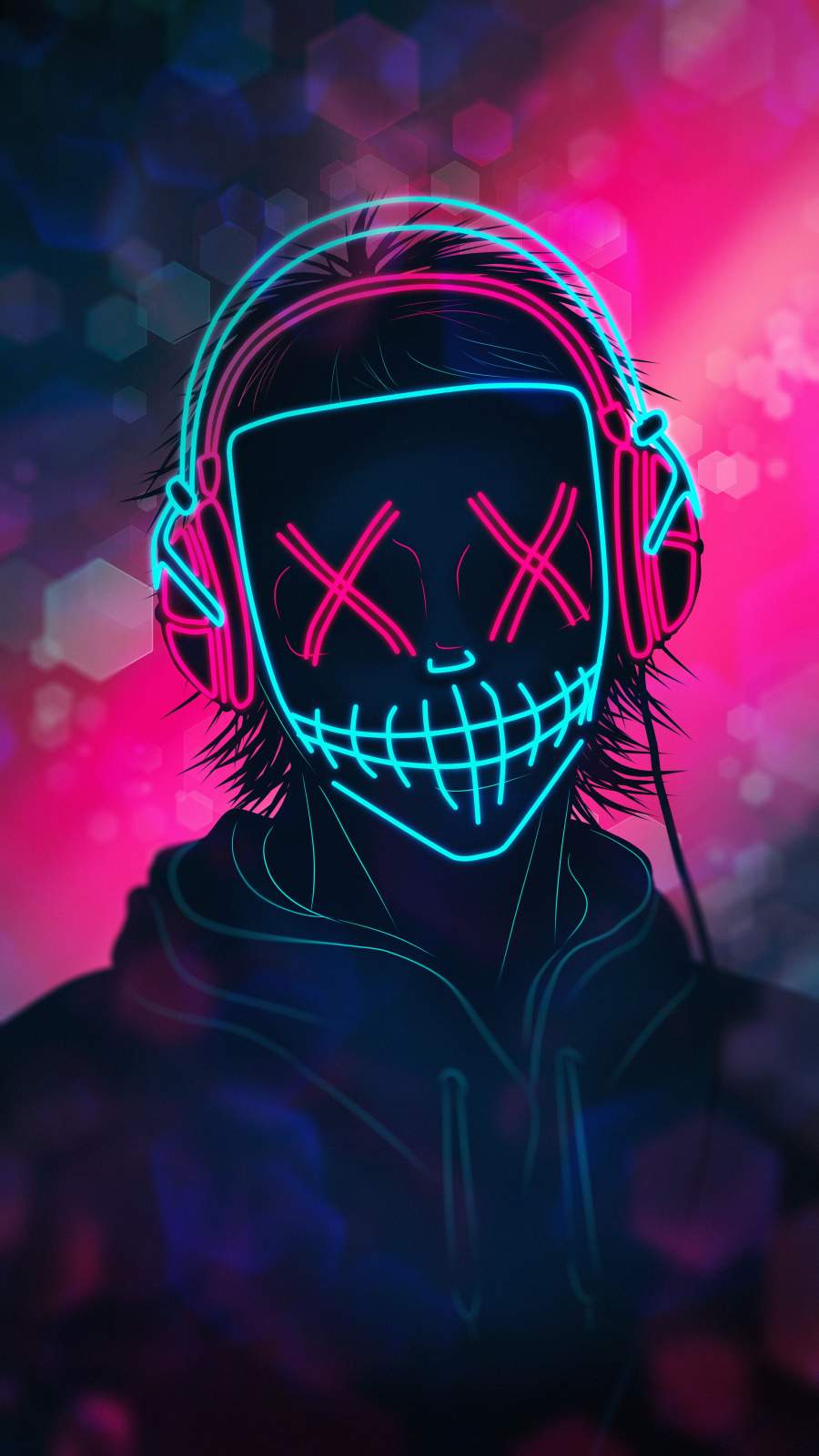 Neon Mask Wallpapers