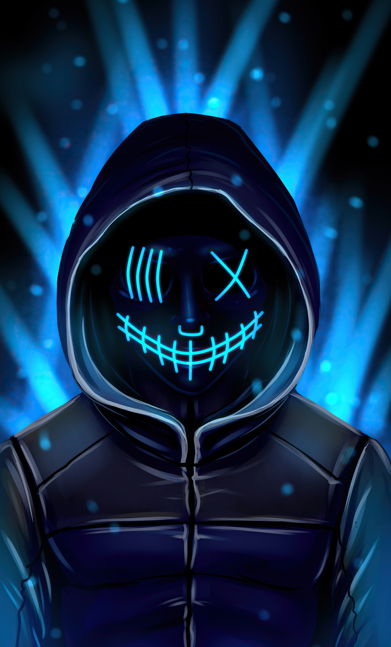 Neon Mask Wallpapers