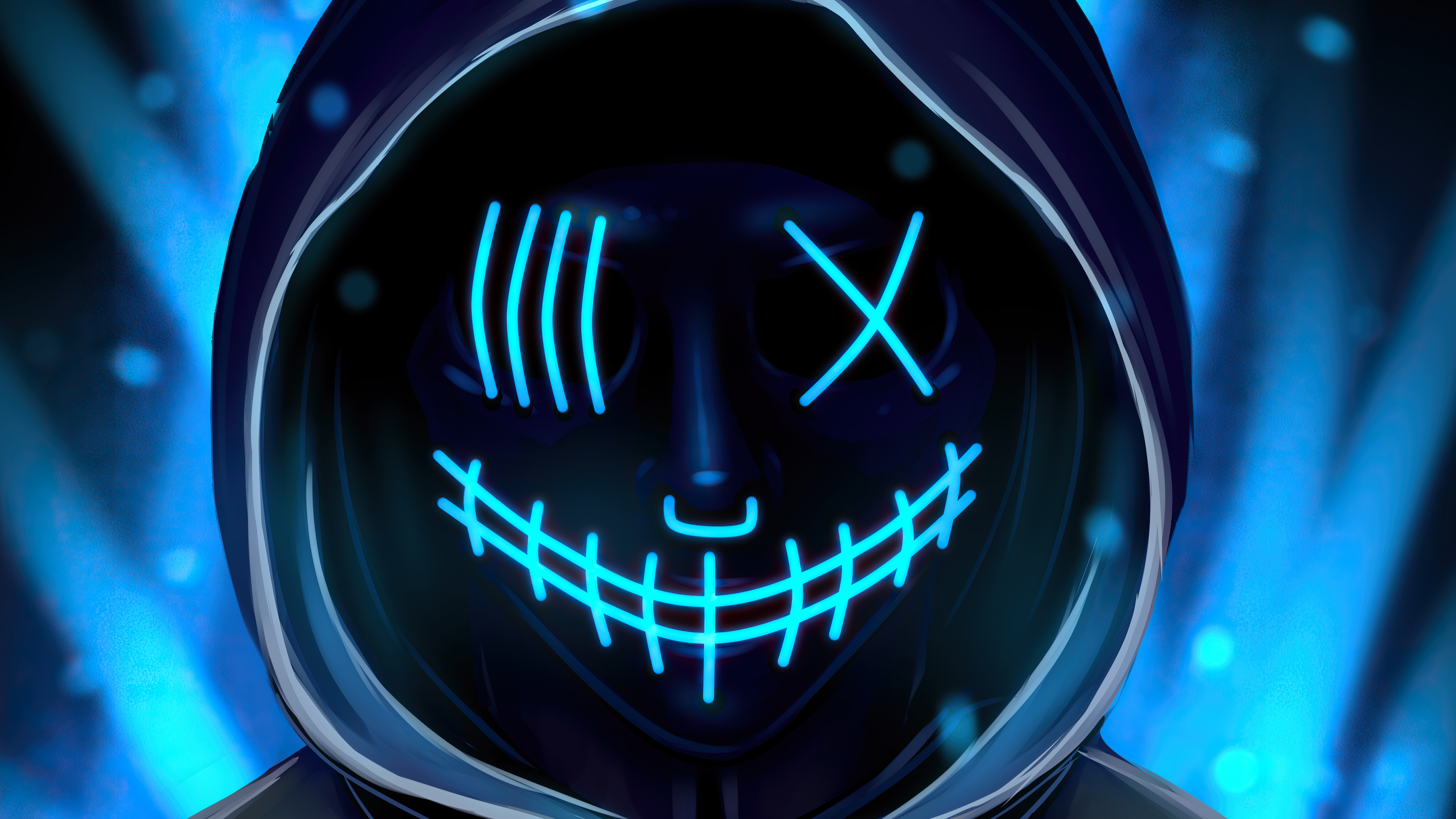 Neon Mask Wallpapers