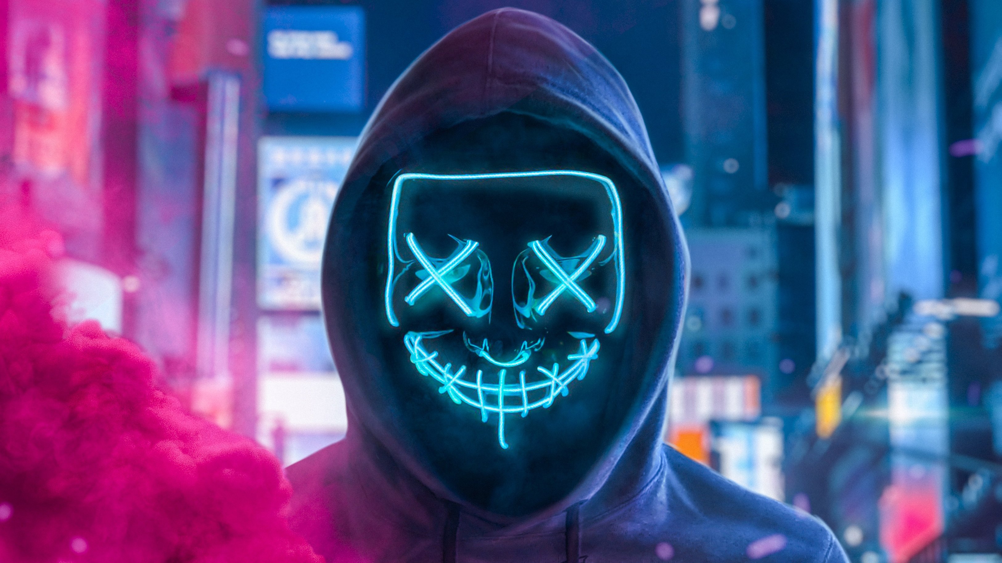 Neon Mask Wallpapers