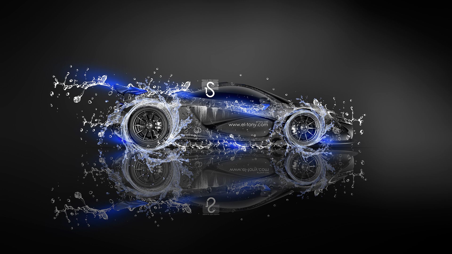 Neon Mclaren P1 Wallpapers