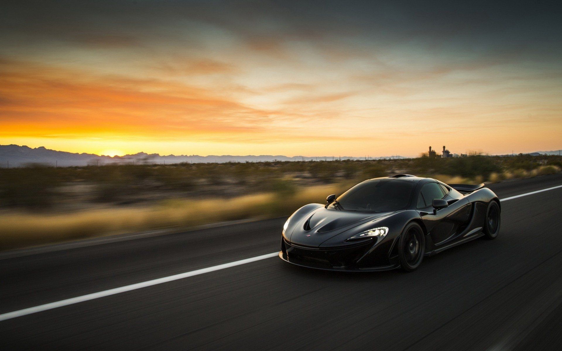 Neon Mclaren P1 Wallpapers