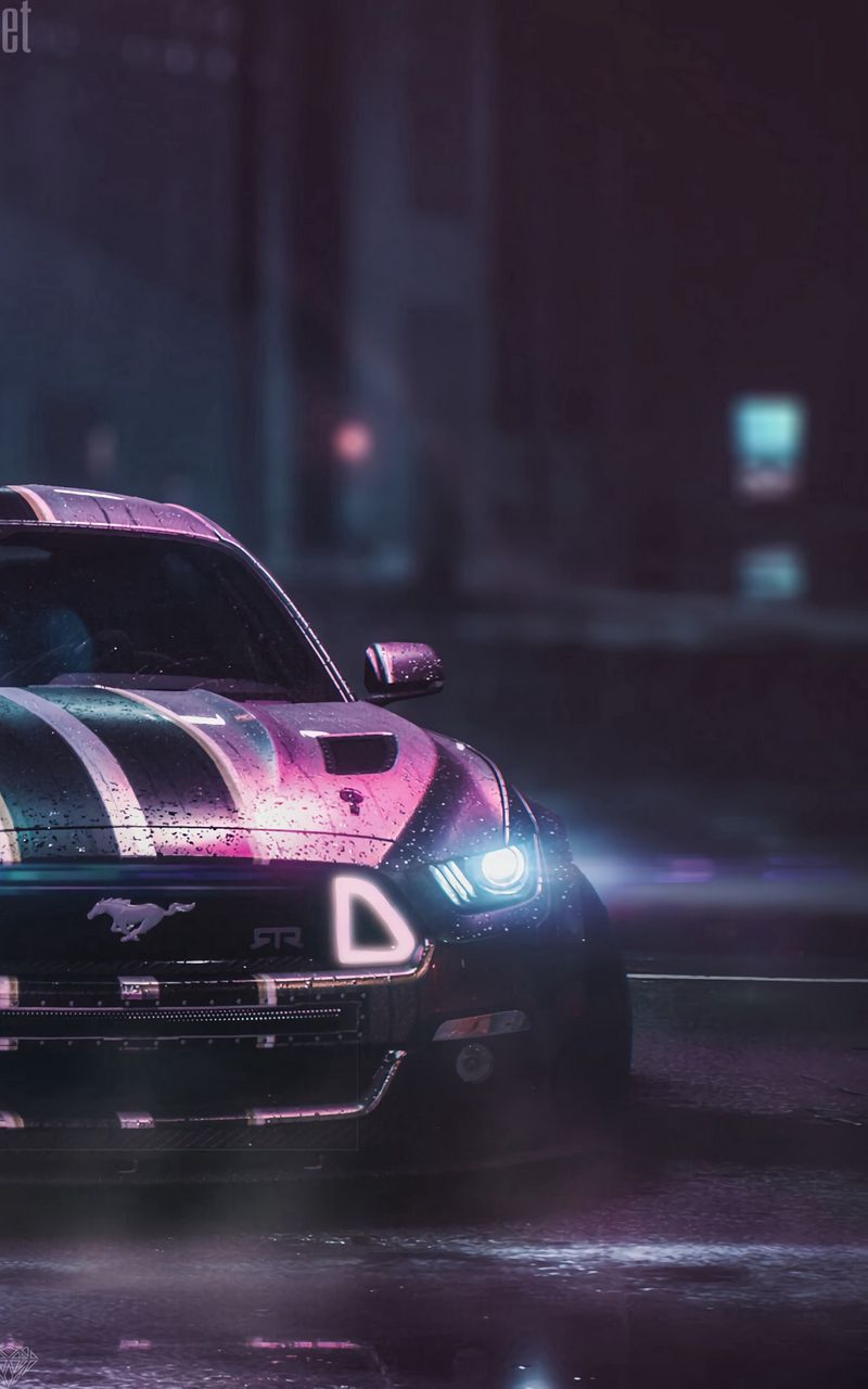 Neon Mustang Wallpapers