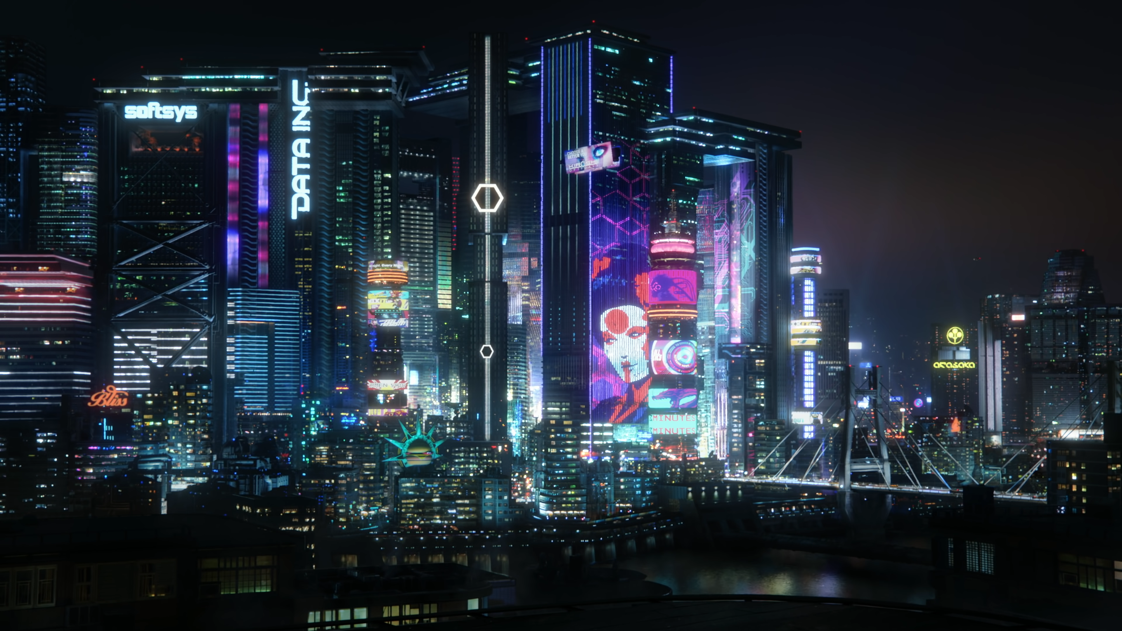 Neon Night City Wallpapers