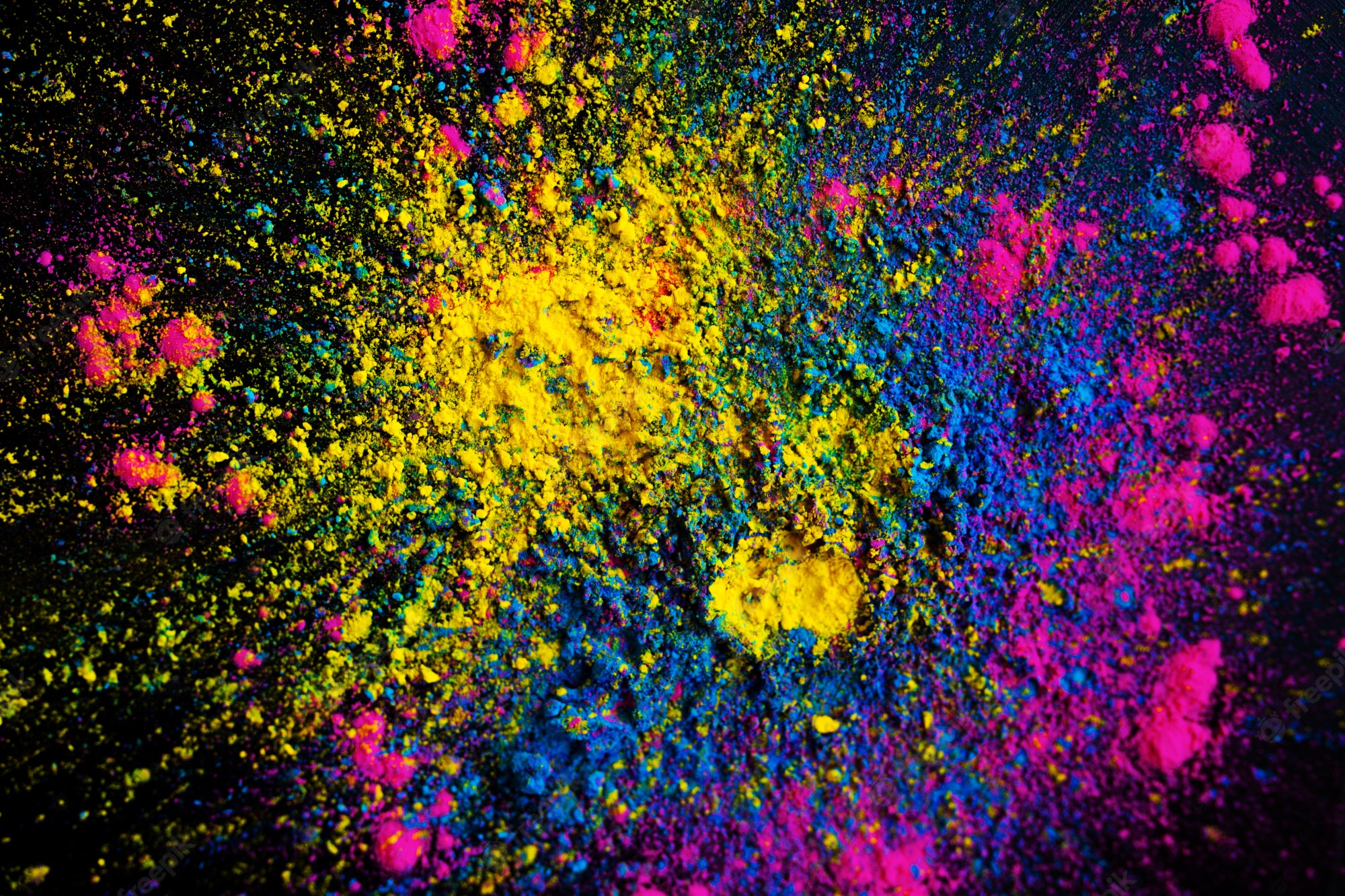 Neon Paint Splatter Wallpapers