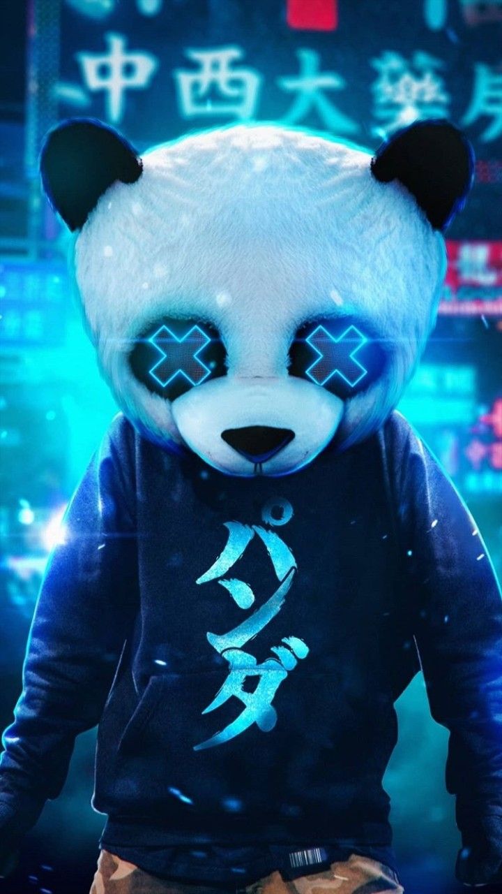 Neon Panda Wallpapers