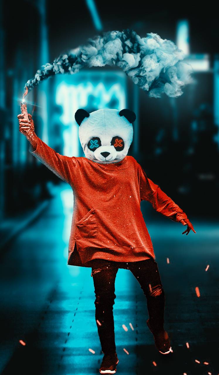 Neon Panda Wallpapers