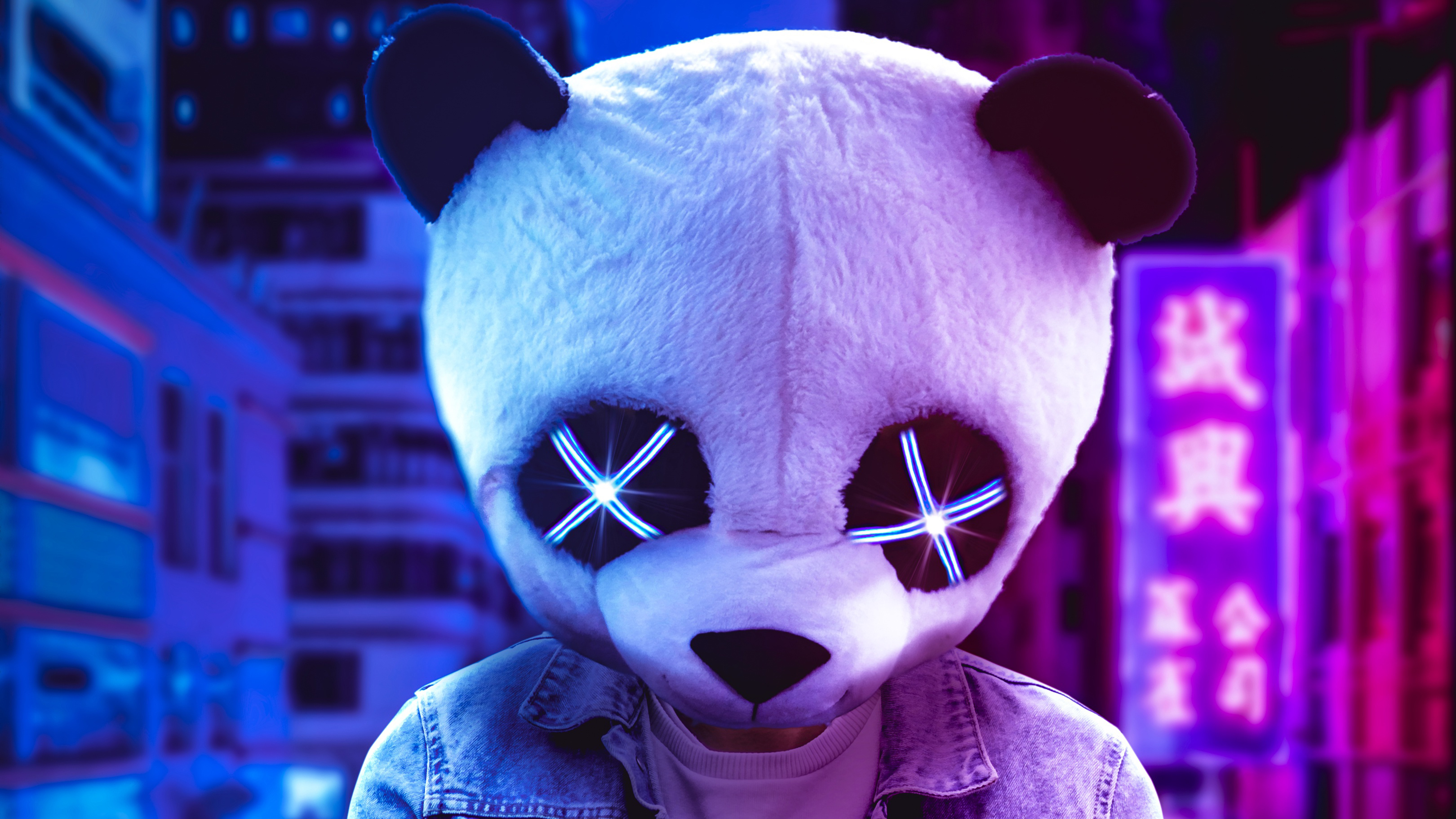 Neon Panda Wallpapers