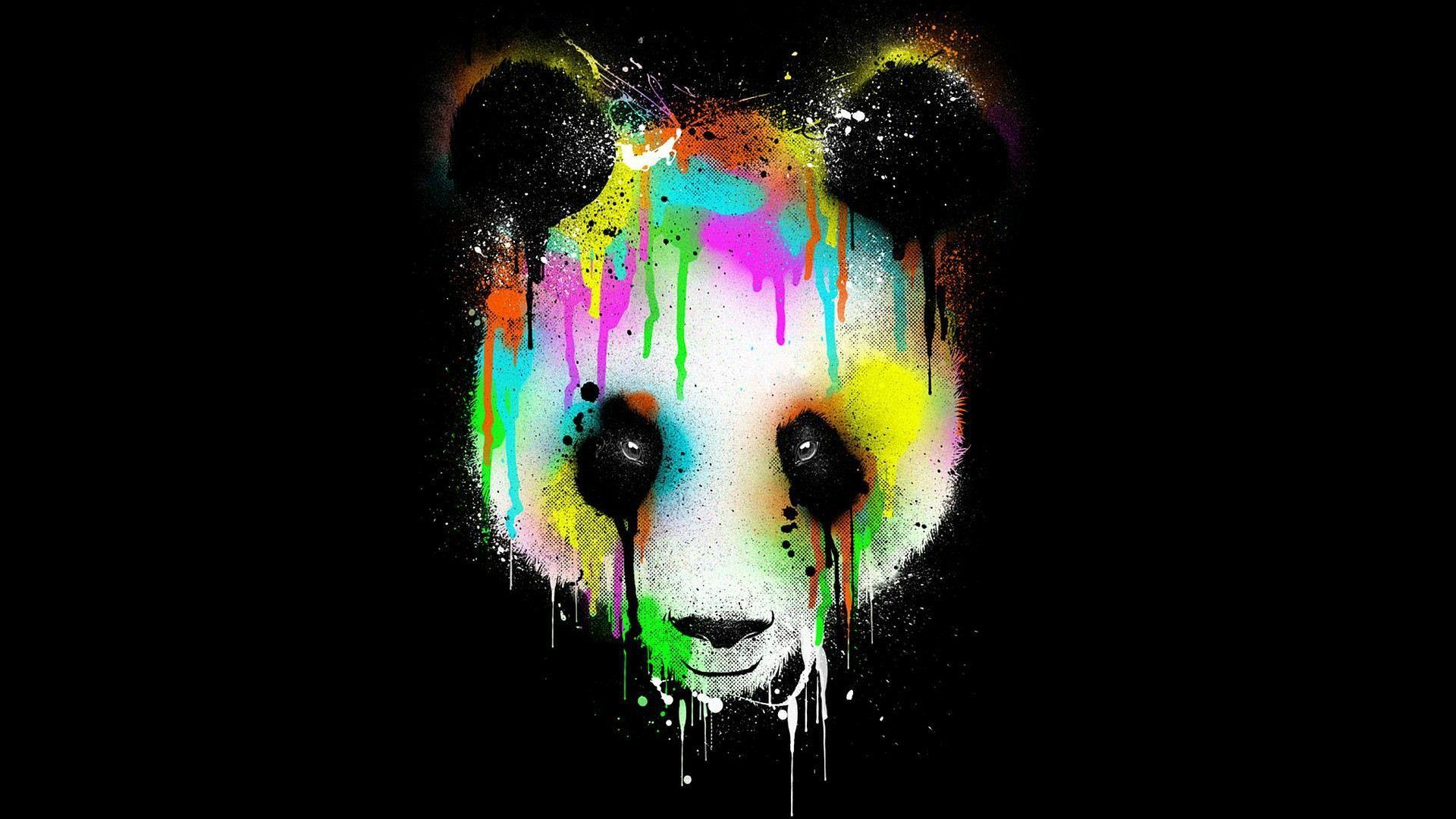 Neon Panda Wallpapers