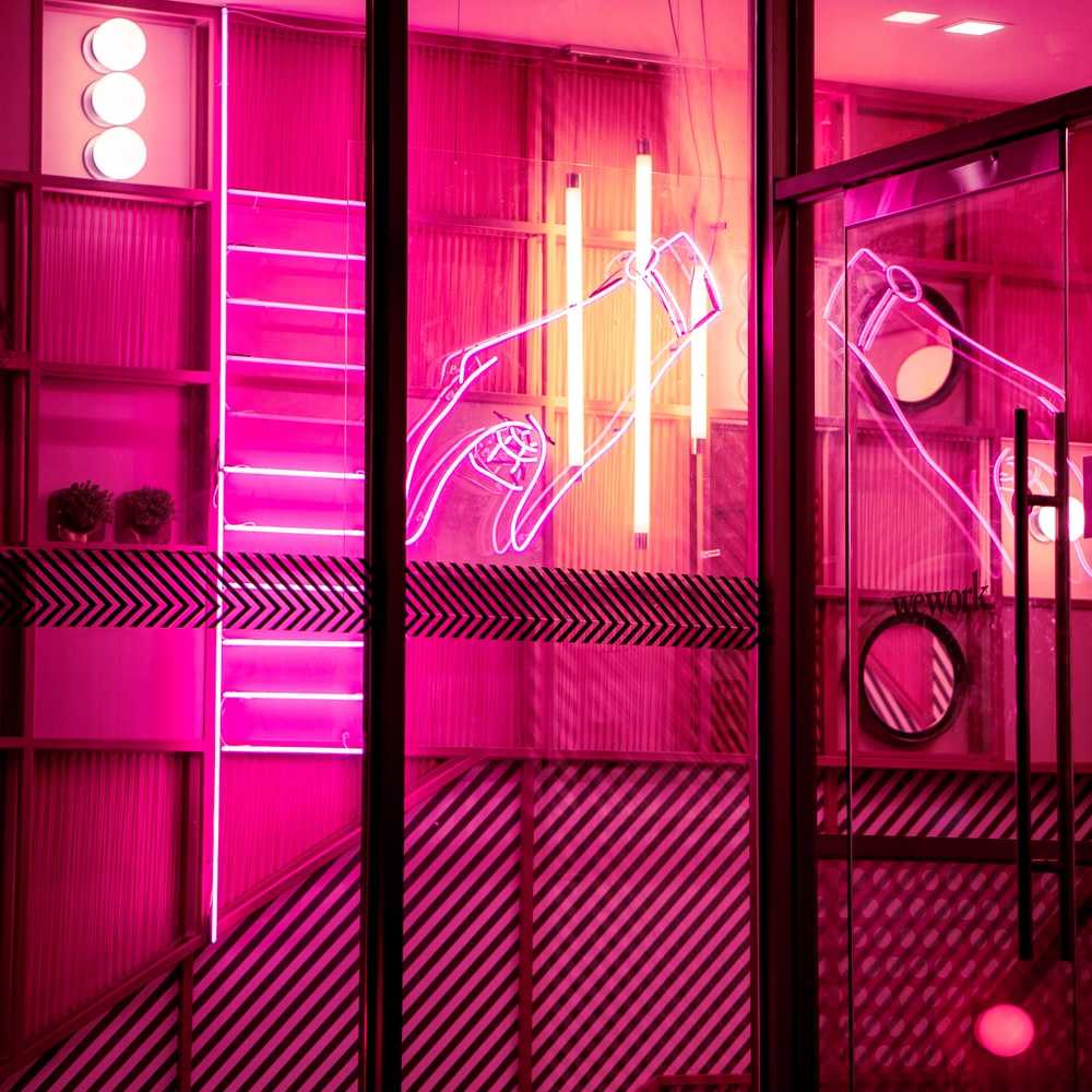 Neon Pink Aesthetic Wallpapers