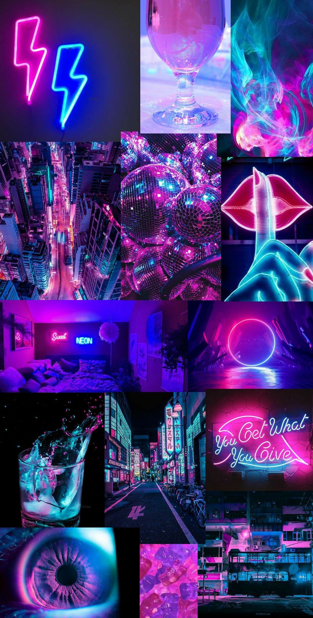 Neon Pink Aesthetic Wallpapers