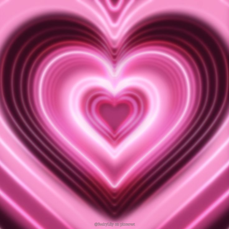 Neon Pink Hearts Wallpapers