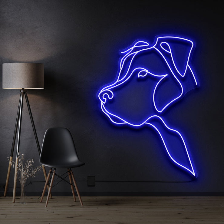 Neon Pitbull Wallpapers