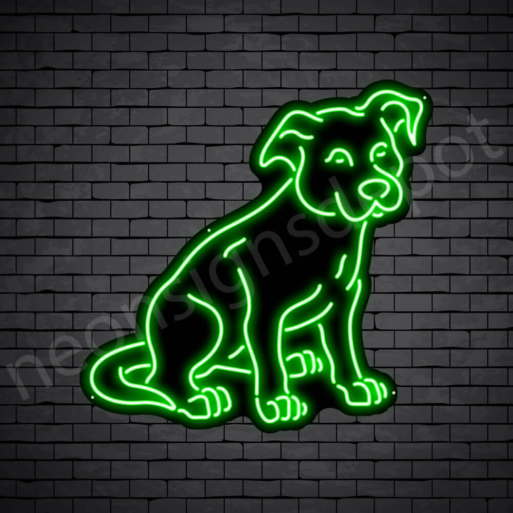 Neon Pitbull Wallpapers