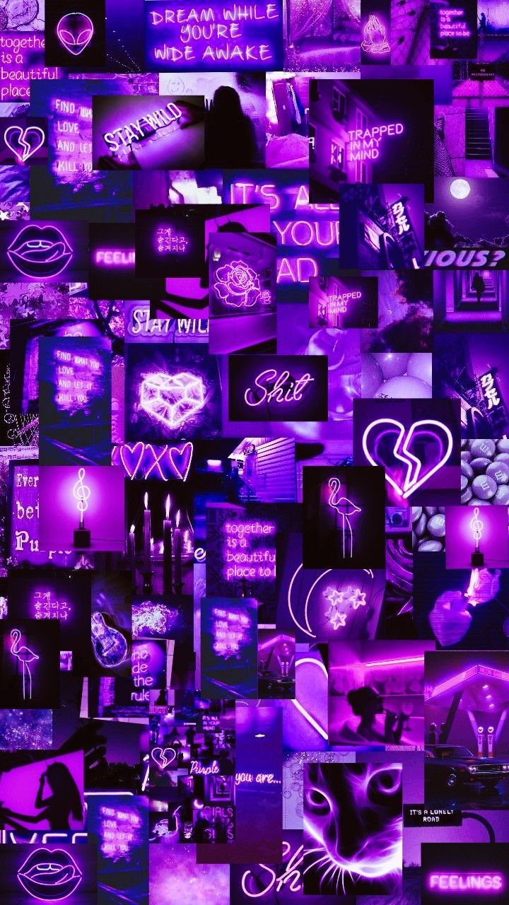 Neon Purple Iphone Wallpapers