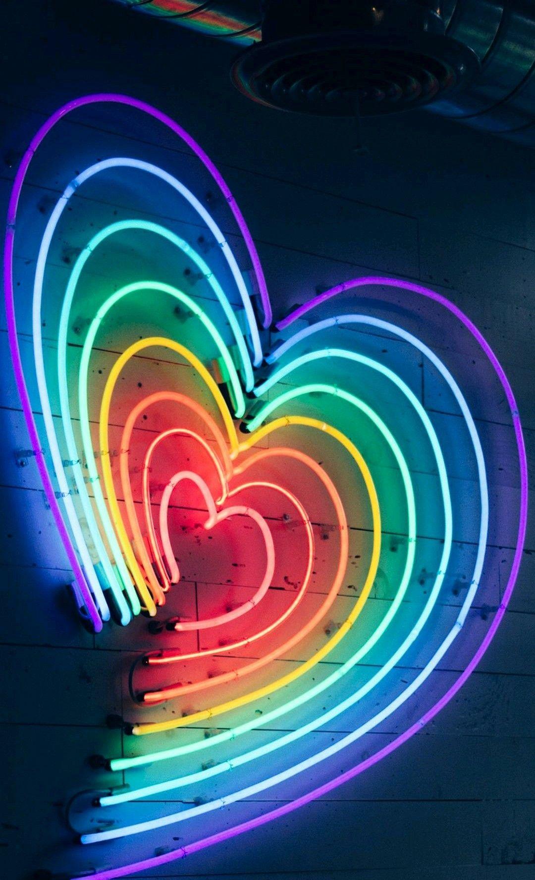 Neon Rainbows Desktop Wallpapers