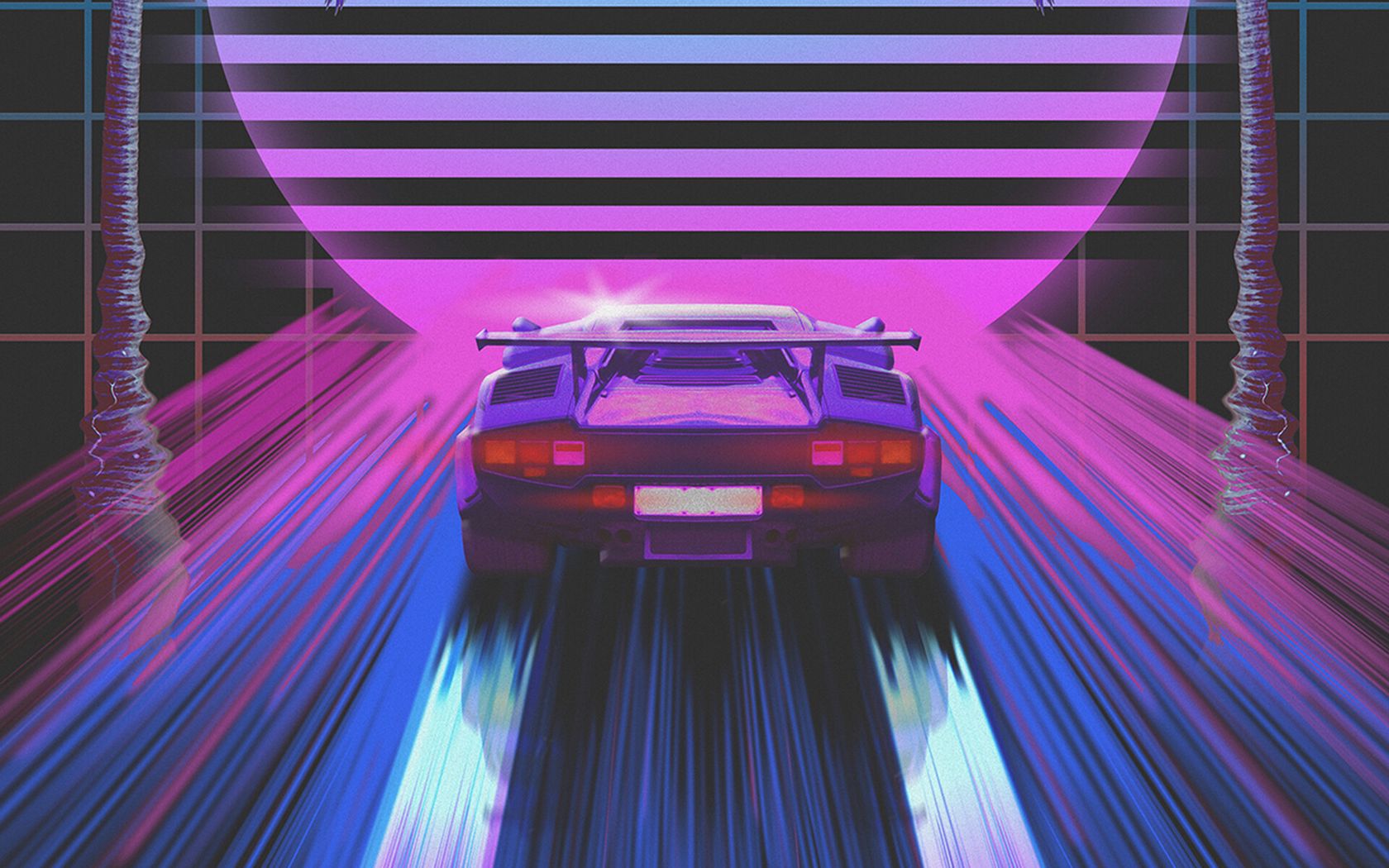 Neon Retro Wallpapers