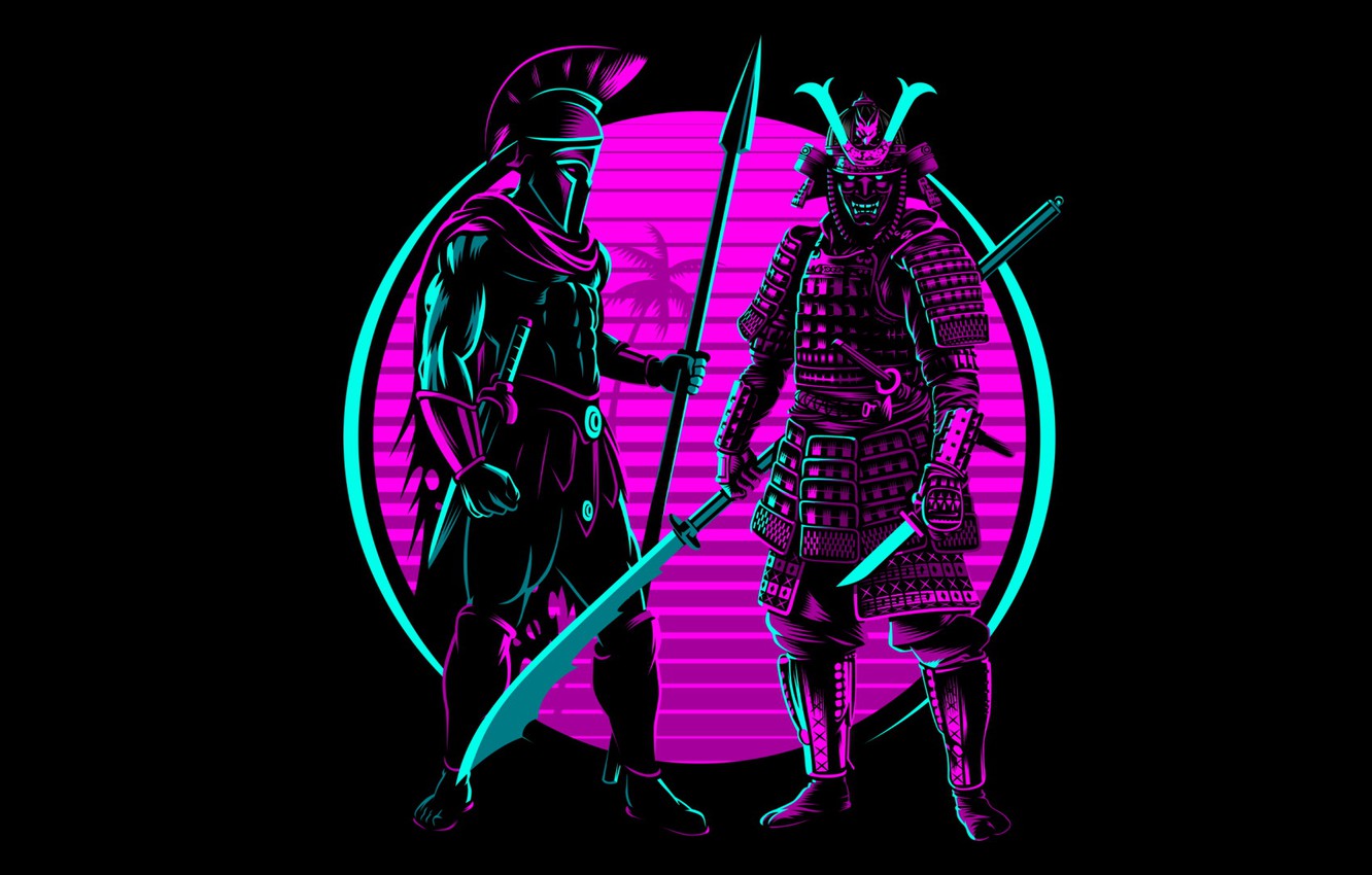 Neon Samurai Wallpapers