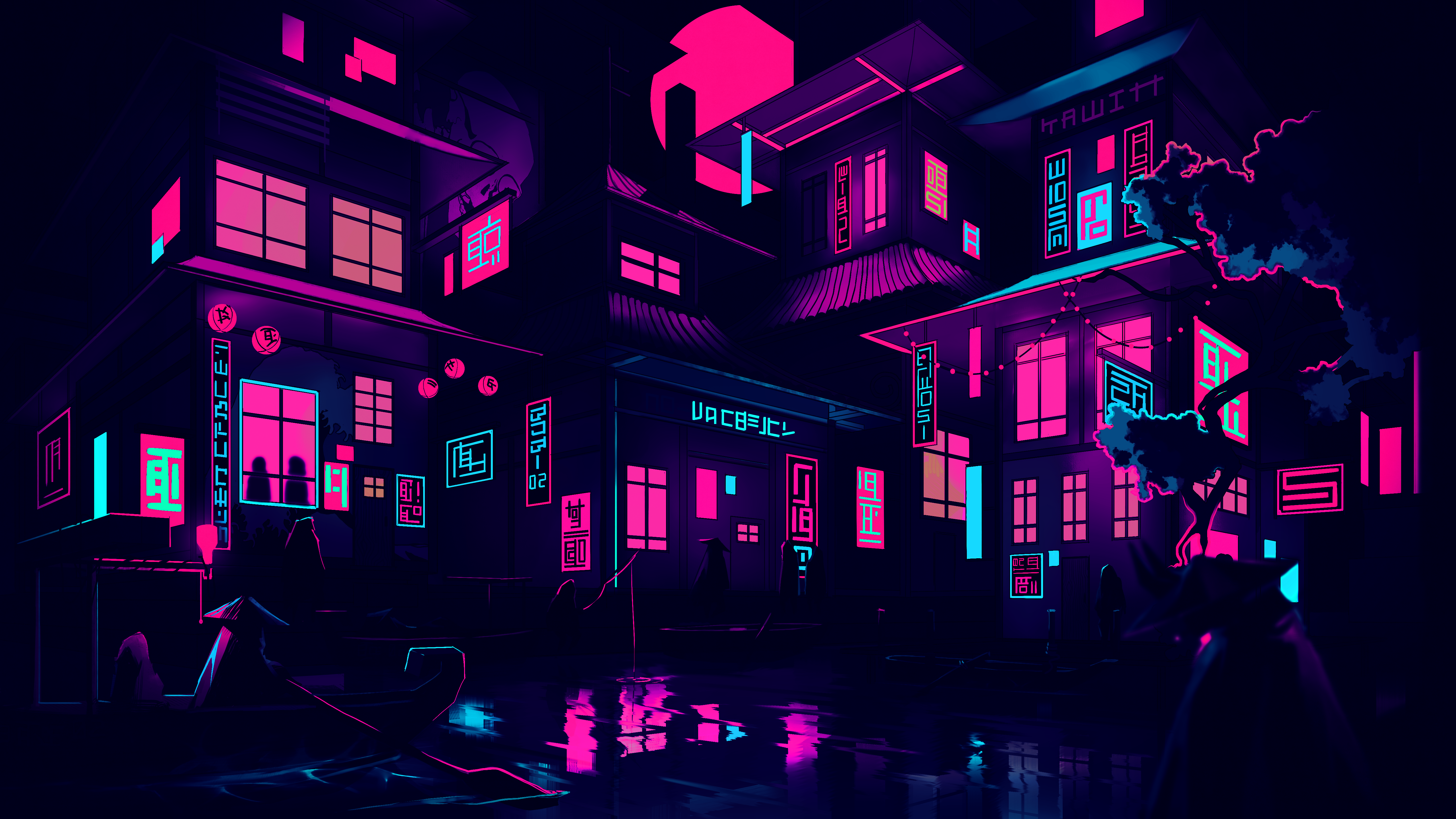 Neon Samurai Wallpapers