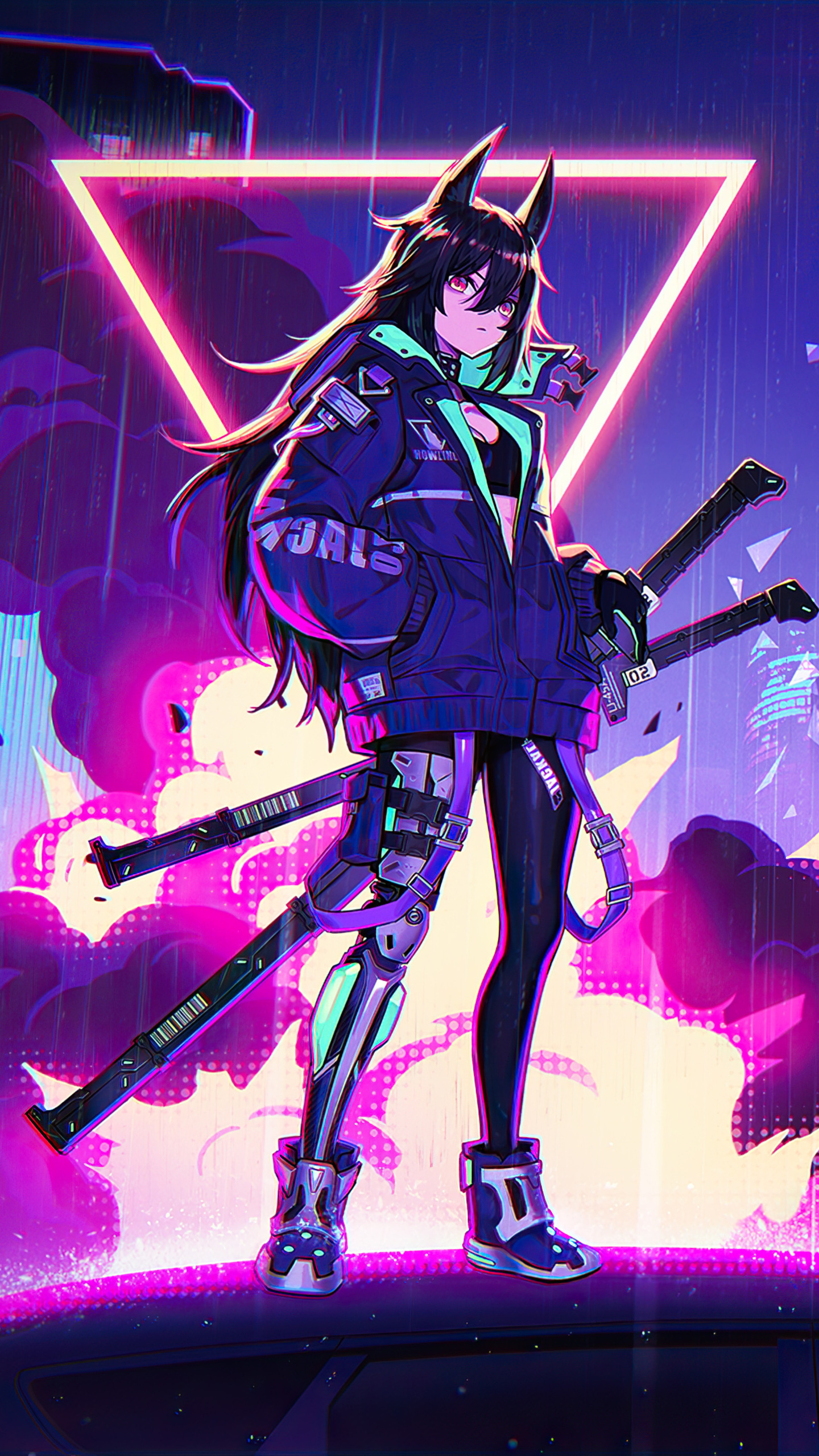 Neon Samurai Wallpapers