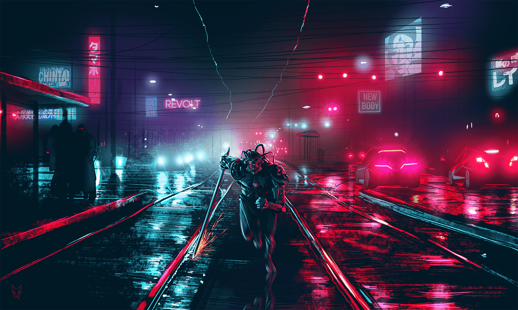 Neon Sci Fi Wallpapers