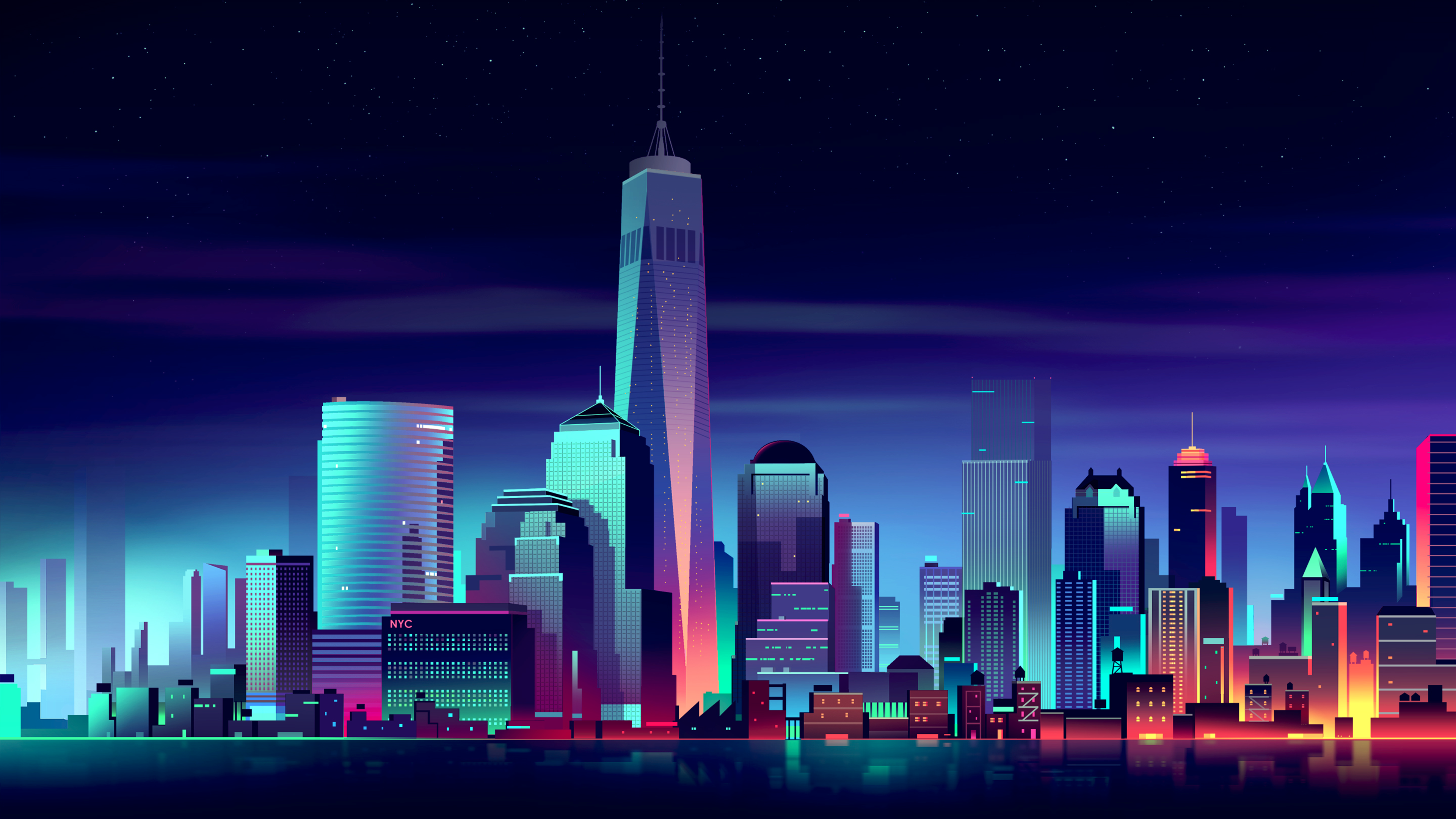 Neon Urban Wallpapers