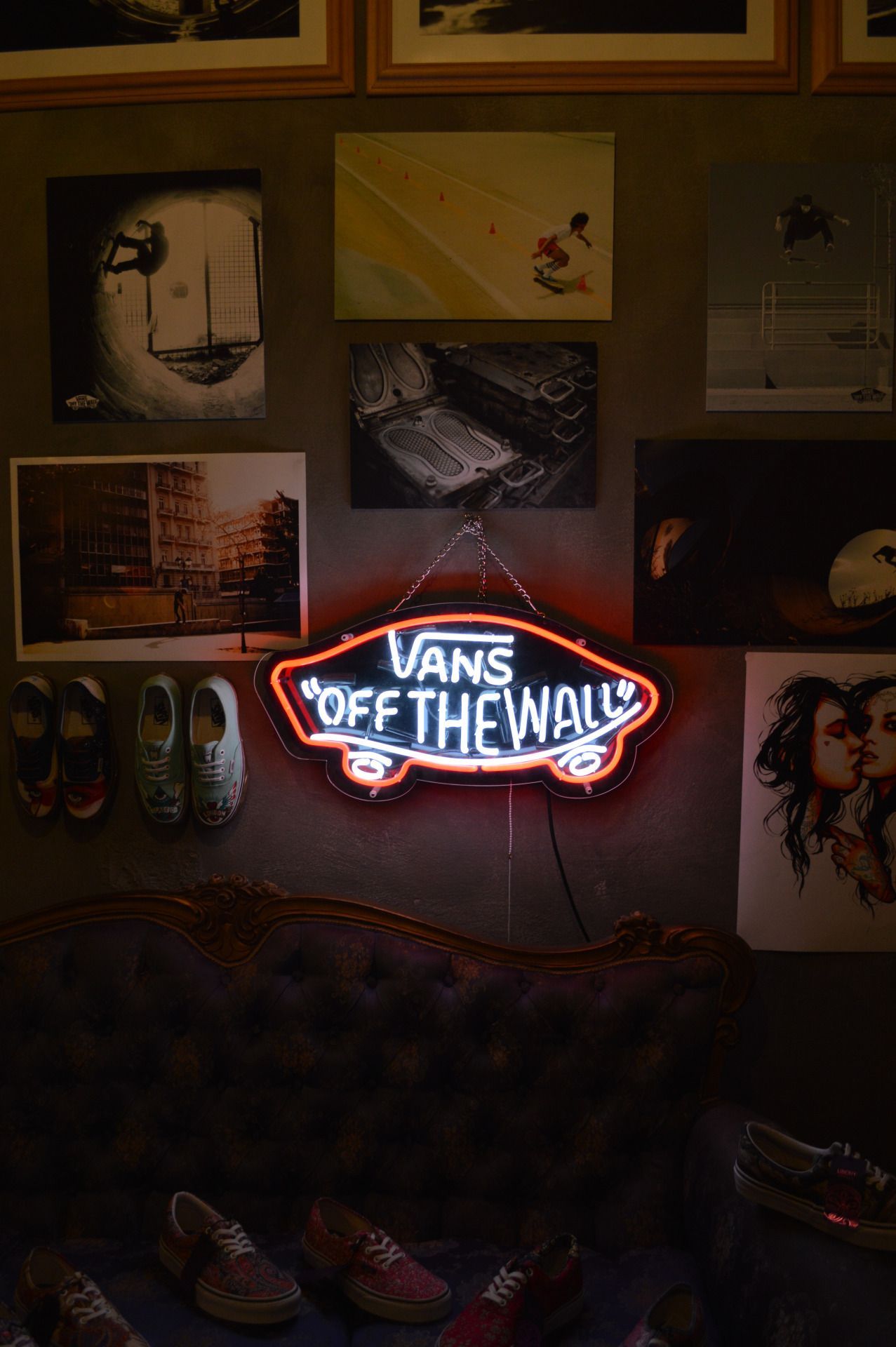 Neon Vans Off The Wall Wallpapers