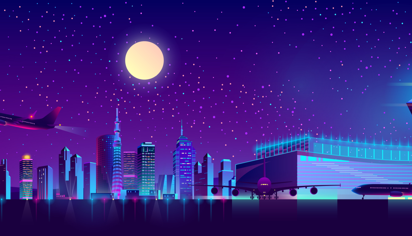 Night Illustration Hd Wallpapers