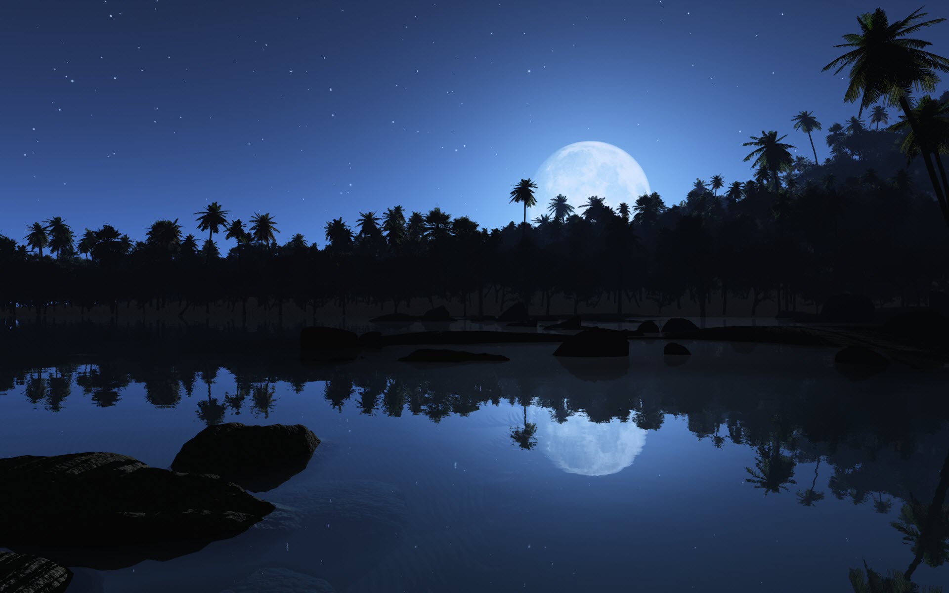 Night Illustration Hd Wallpapers