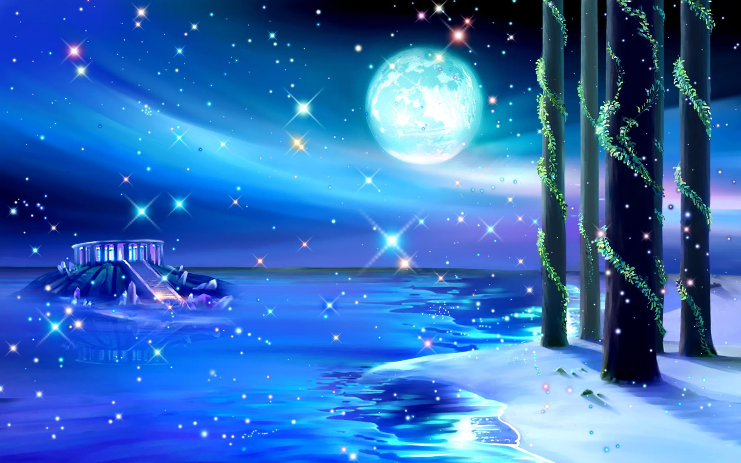 Night Island Wallpapers