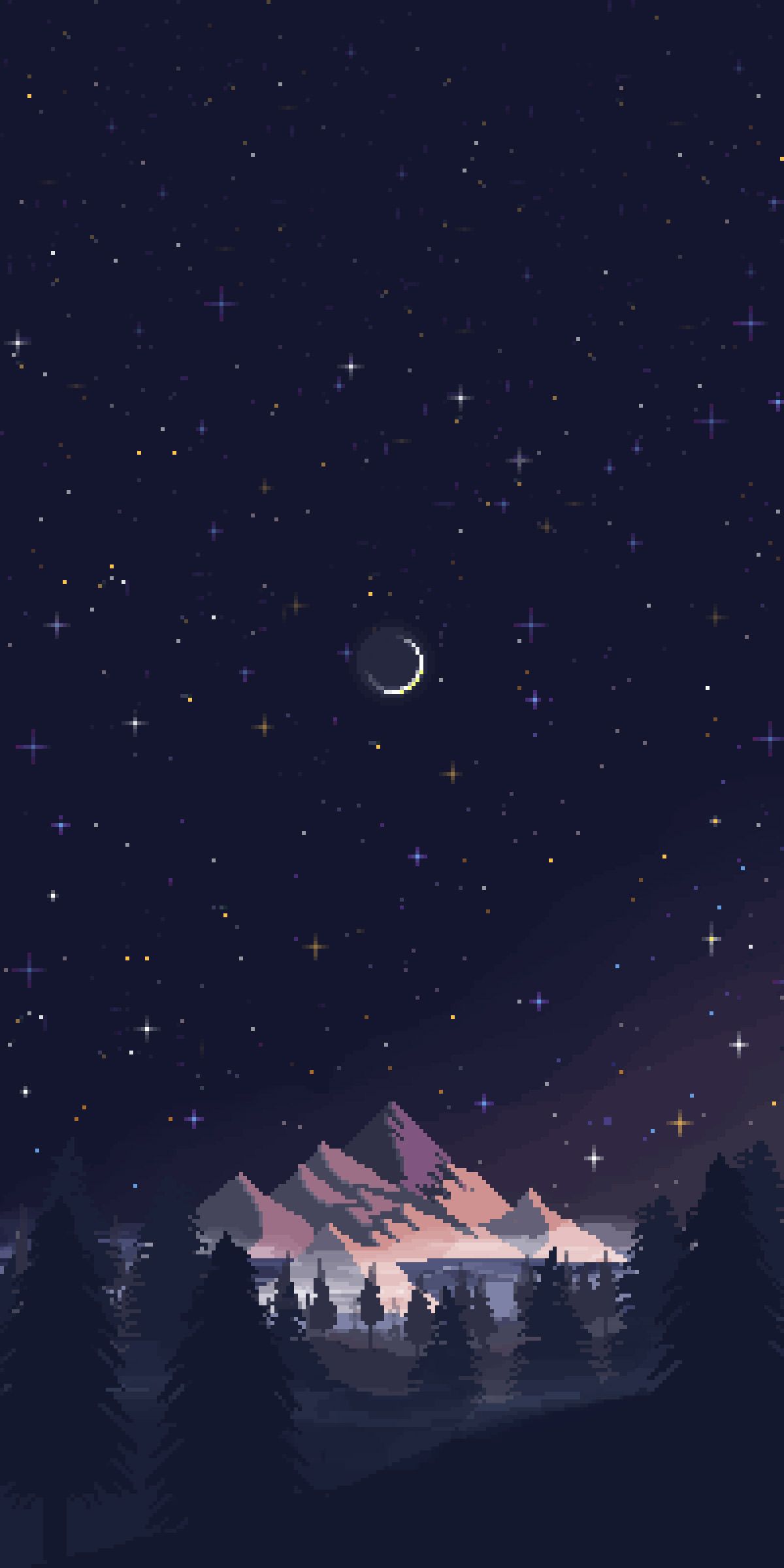 Night Minimalist Wallpapers