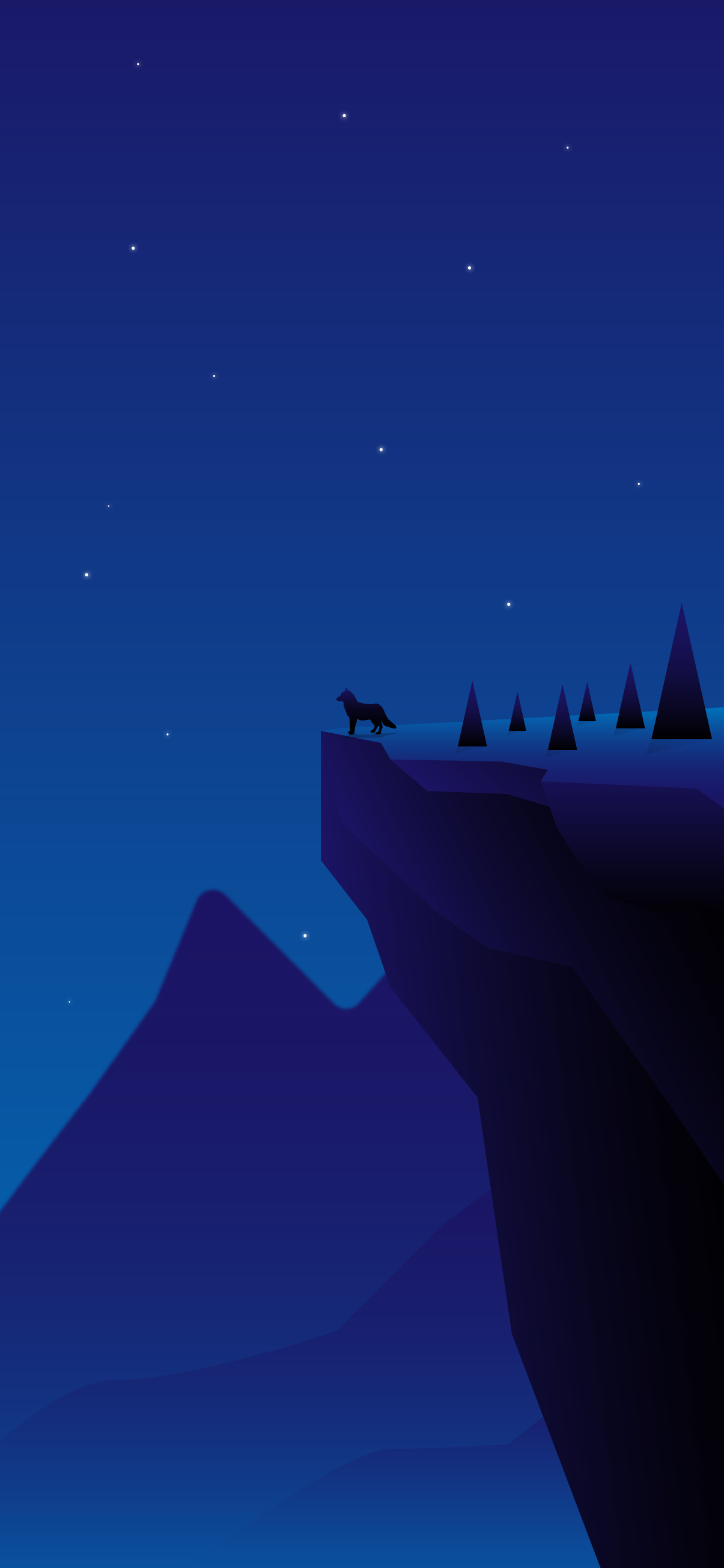 Night Minimalist Wallpapers