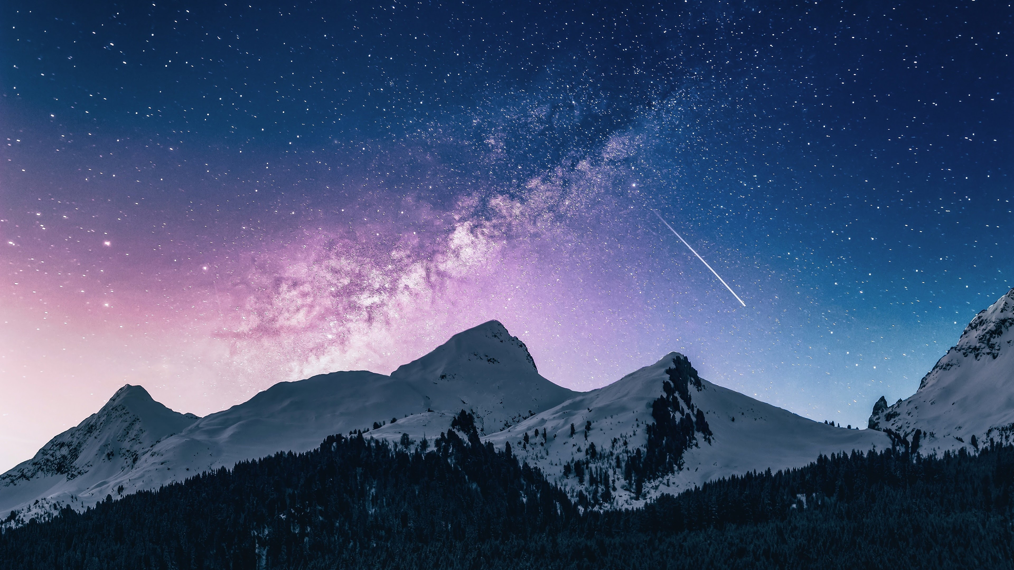 Night Sky 4K Wallpapers