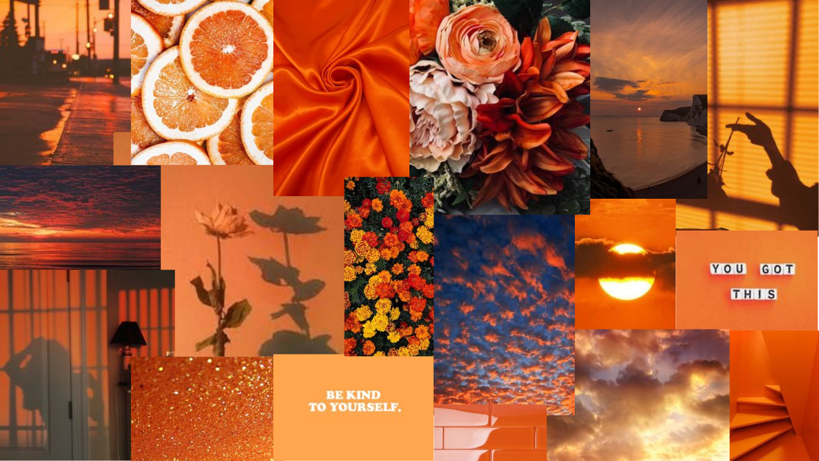 Orange Aesthetic Pc Wallpapers