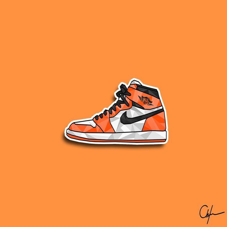 Orange Air Jordan Wallpapers