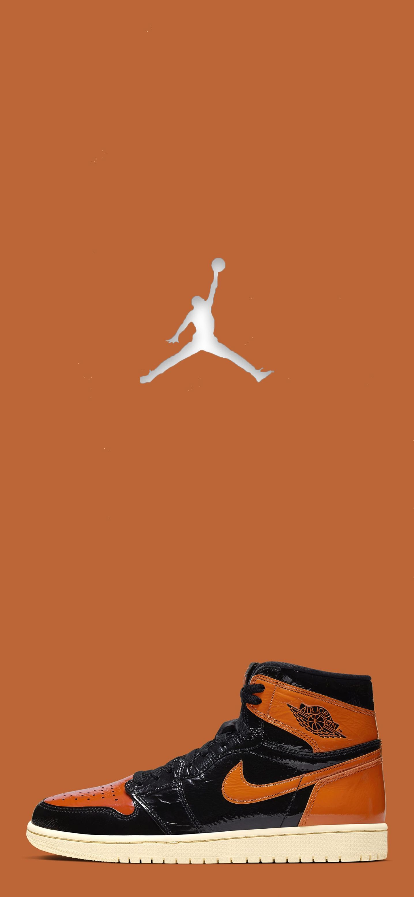 Orange Air Jordan Wallpapers