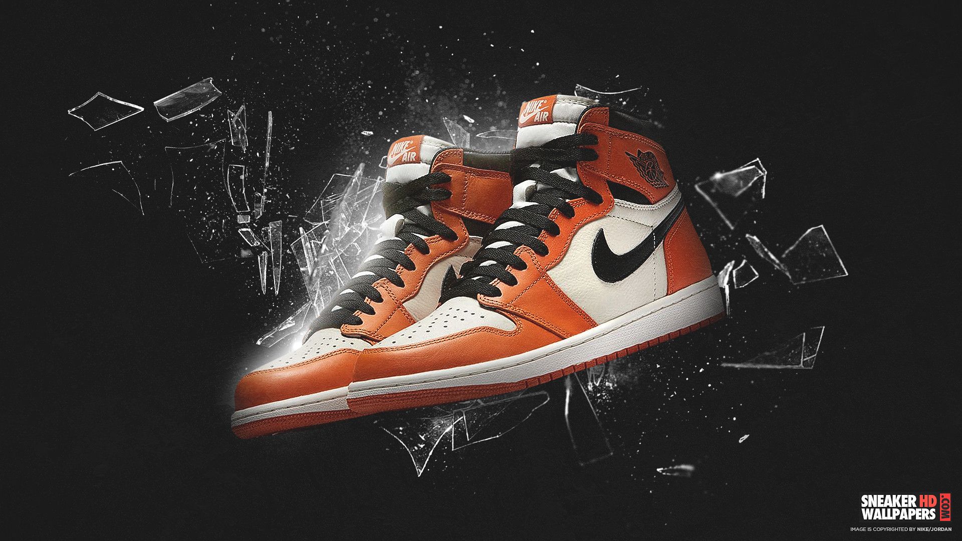 Orange Air Jordan Wallpapers