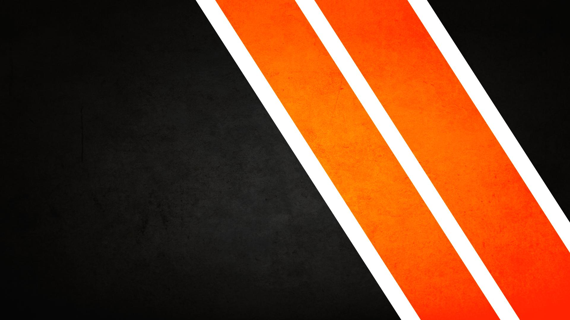 Orange And Black And White Wallpapers