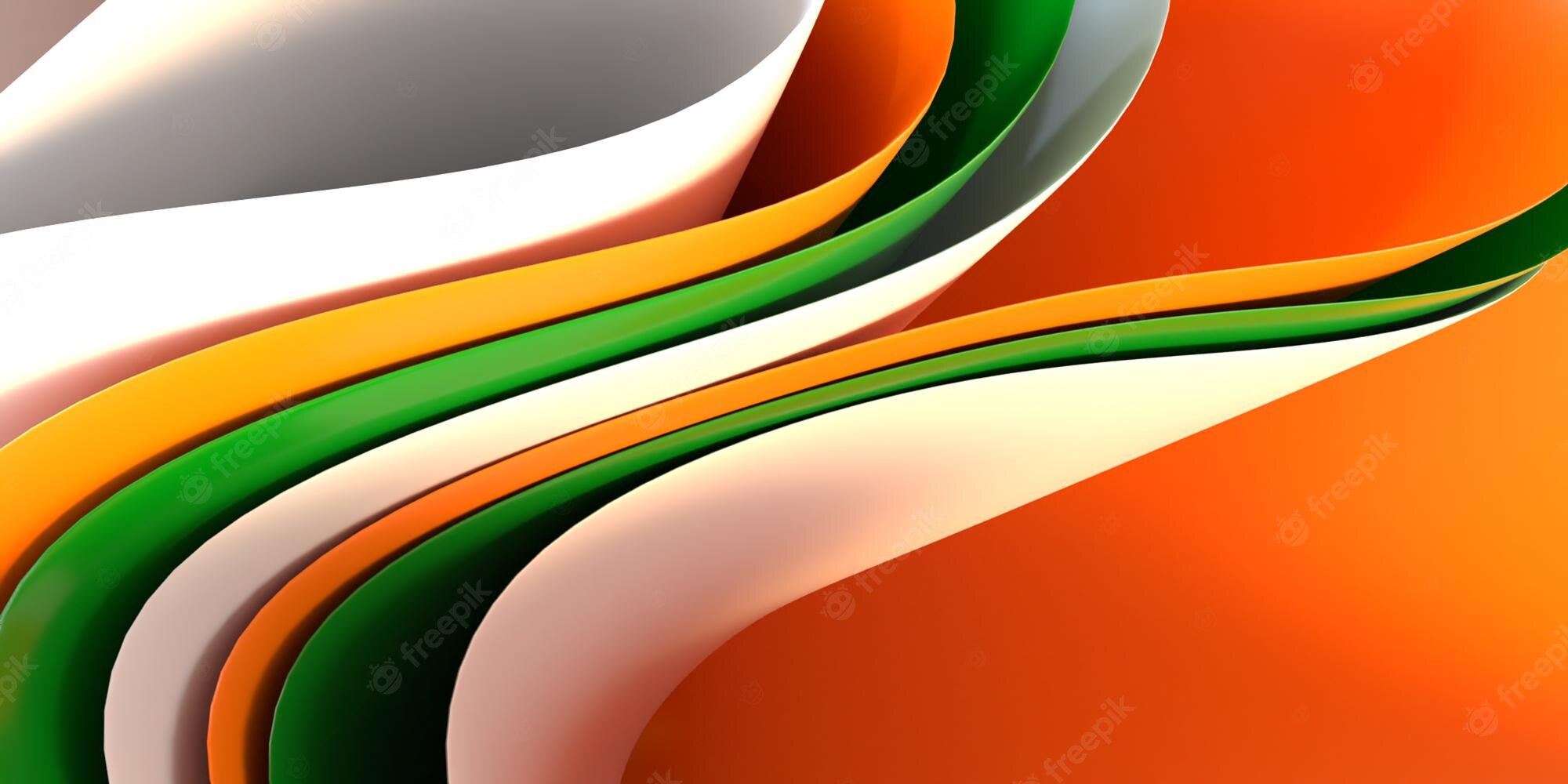 Orange And White Abstract Wallpapers