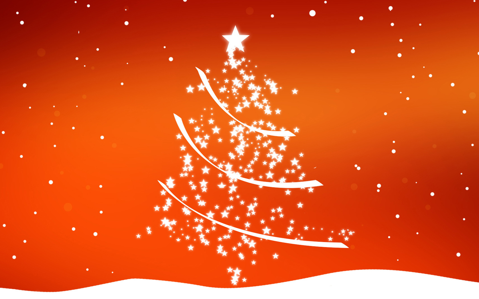 Orange Christmas Wallpapers