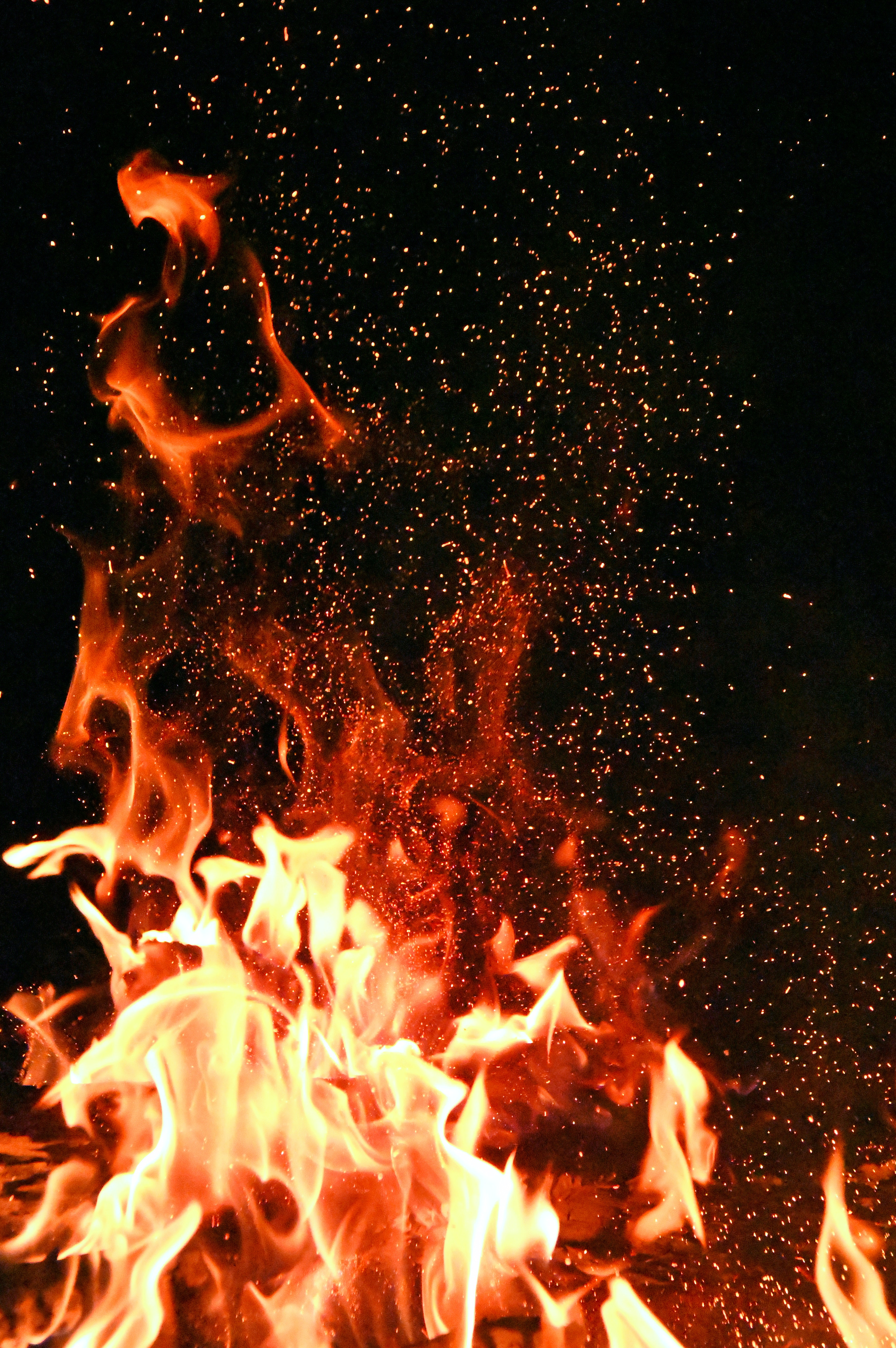 Orange Fire Wallpapers