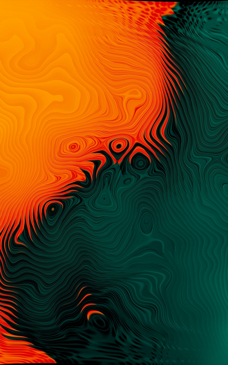 Orange Galaxy Wallpapers