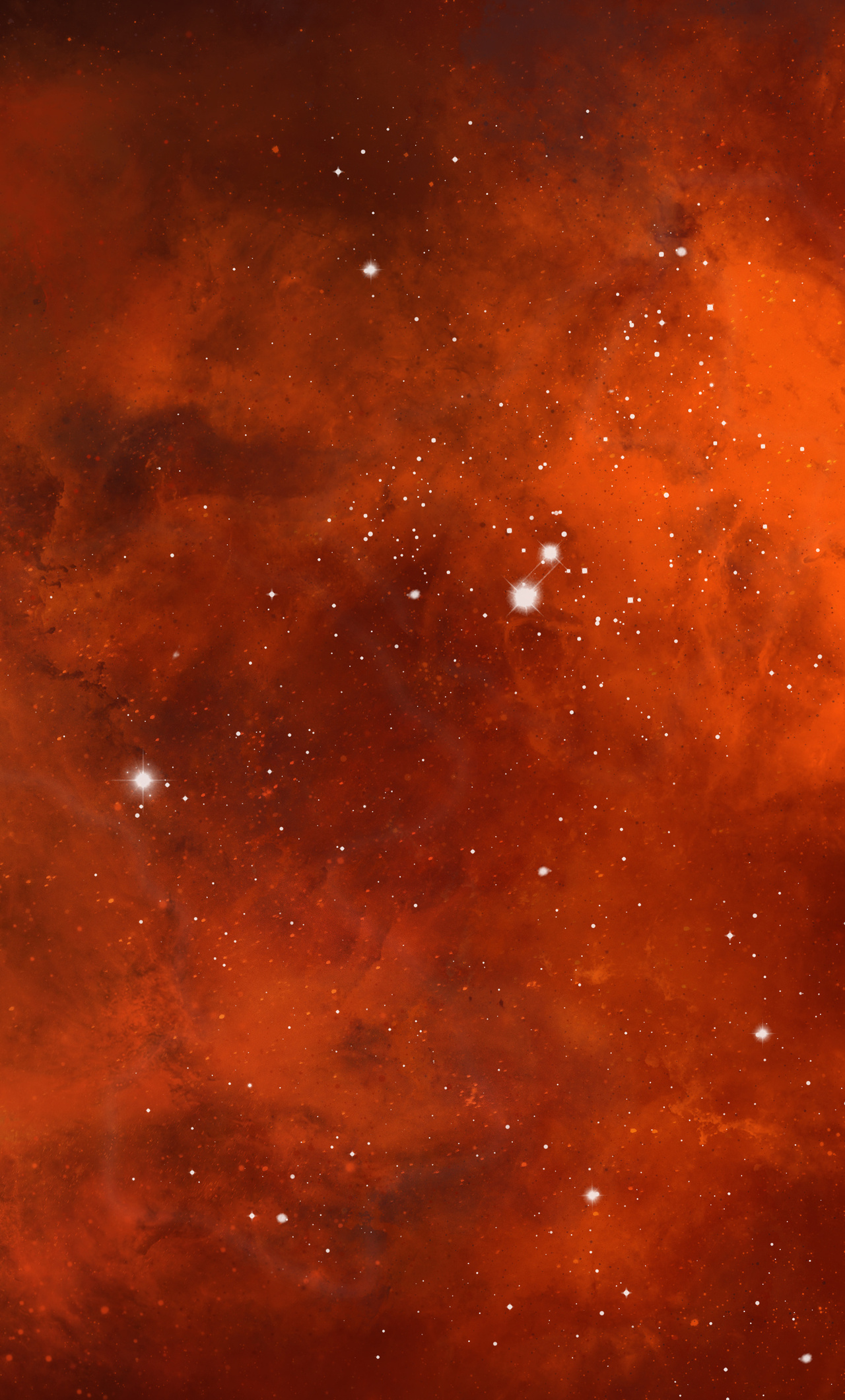 Orange Space Wallpapers