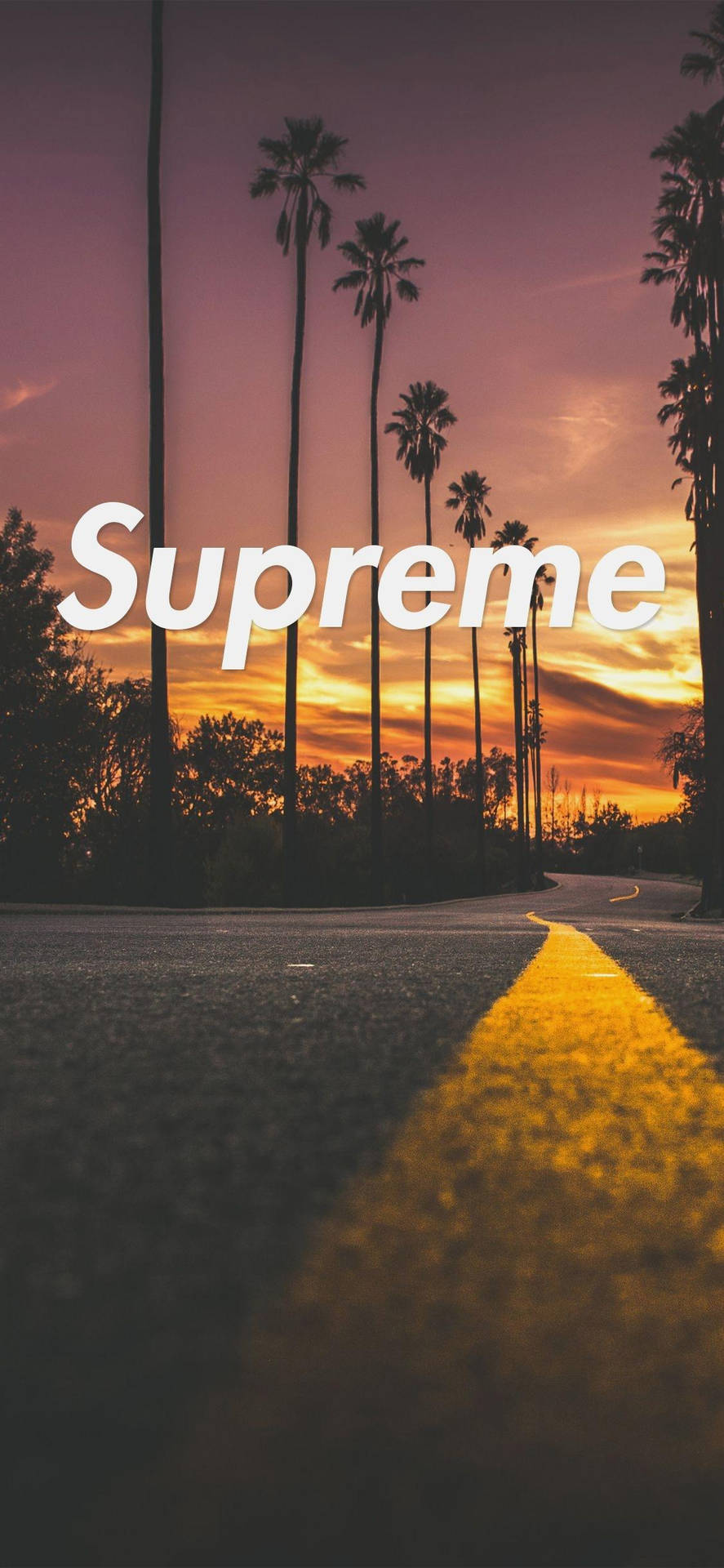 Orange Supreme Wallpapers