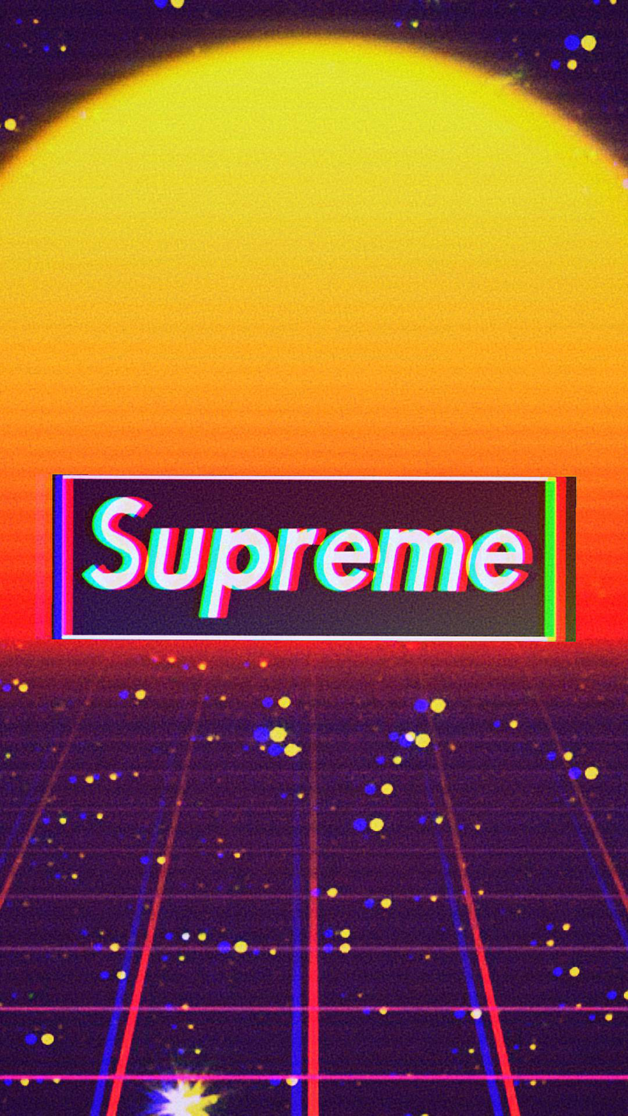 Orange Supreme Wallpapers