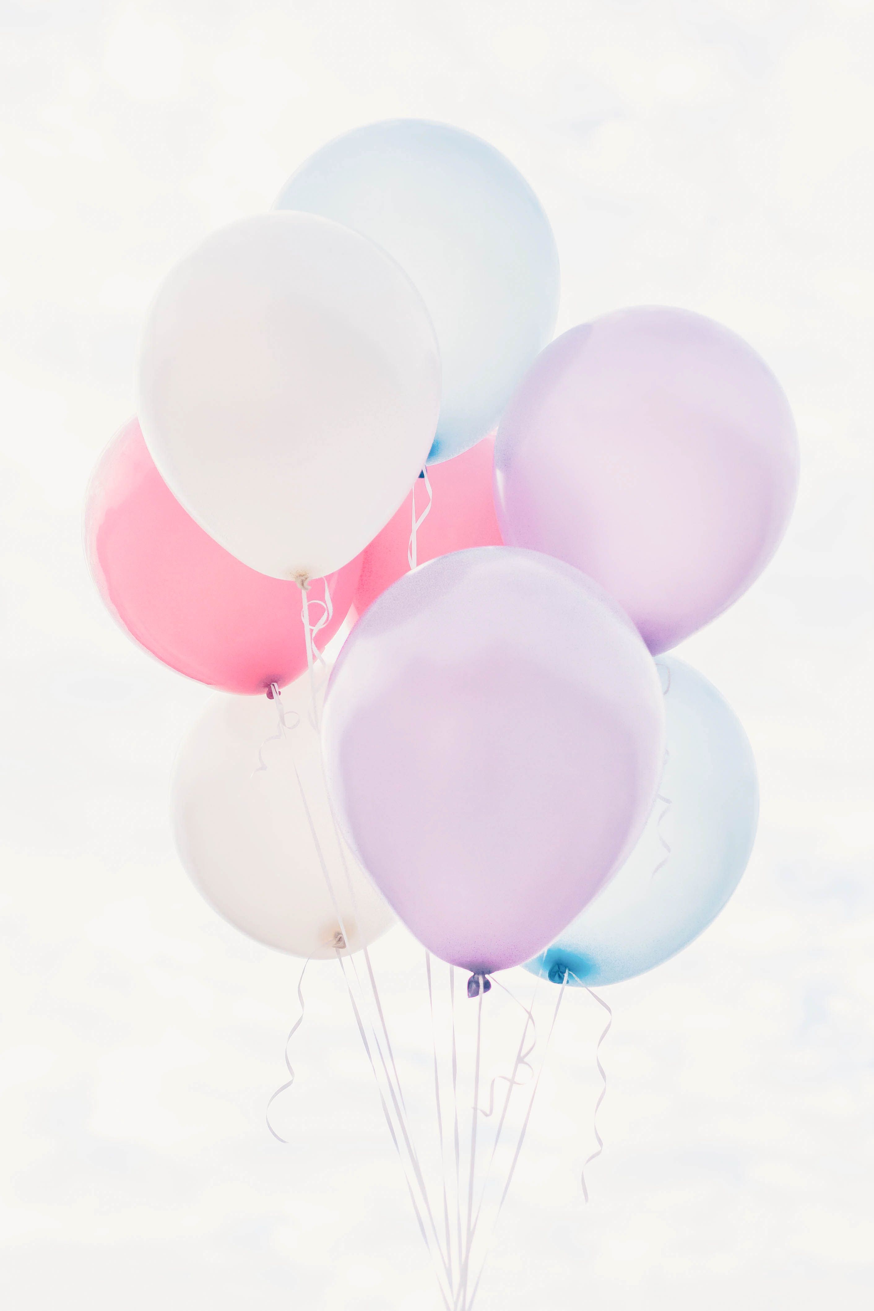 Pastel Balloons Wallpapers